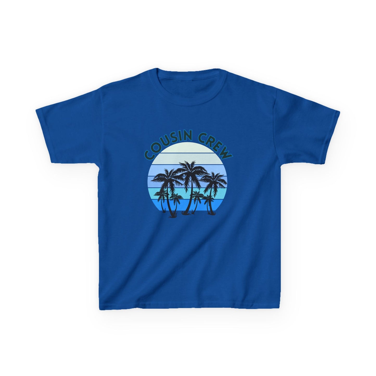 Cool Cousin Crew Kids Tee - Summer Fun, Family Gatherings, Beach Days, Mini Collection