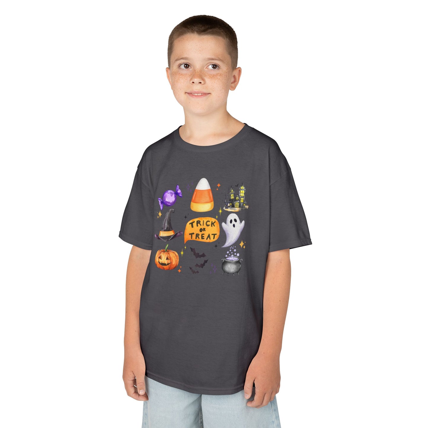 Halloween Tee, Trick or Treat - Kids- Shirt