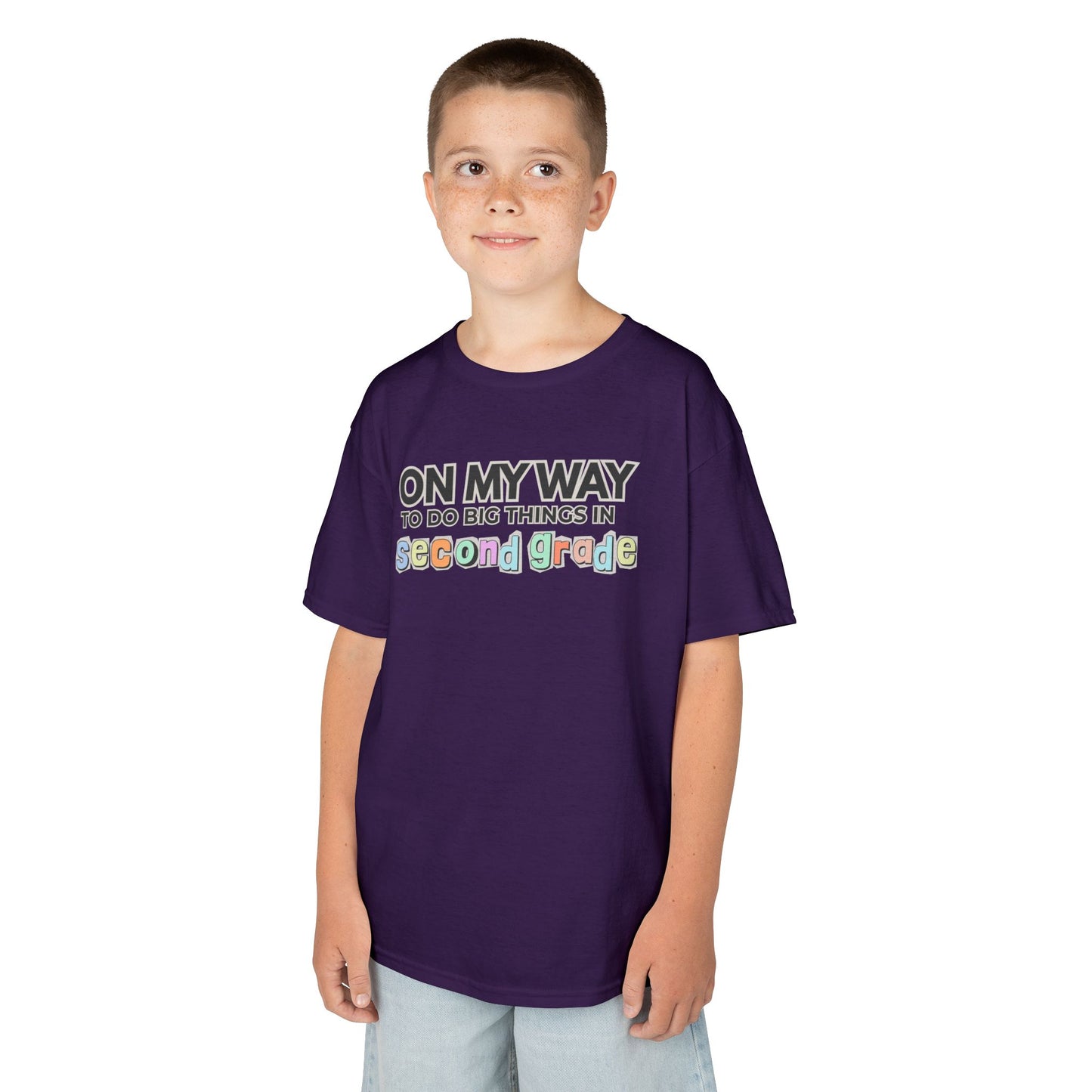 Big Things in 2nd Grade- Kids Back to School Shirt