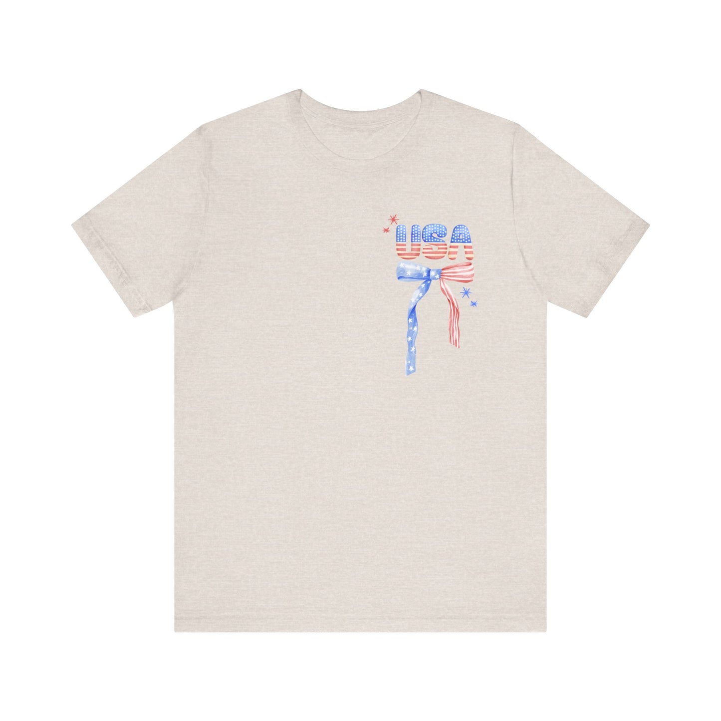 USA-- Unisex Summer Shirt, Beachwear, Vacation Top, Summer Nights Apparel, Perfect for the Holiday