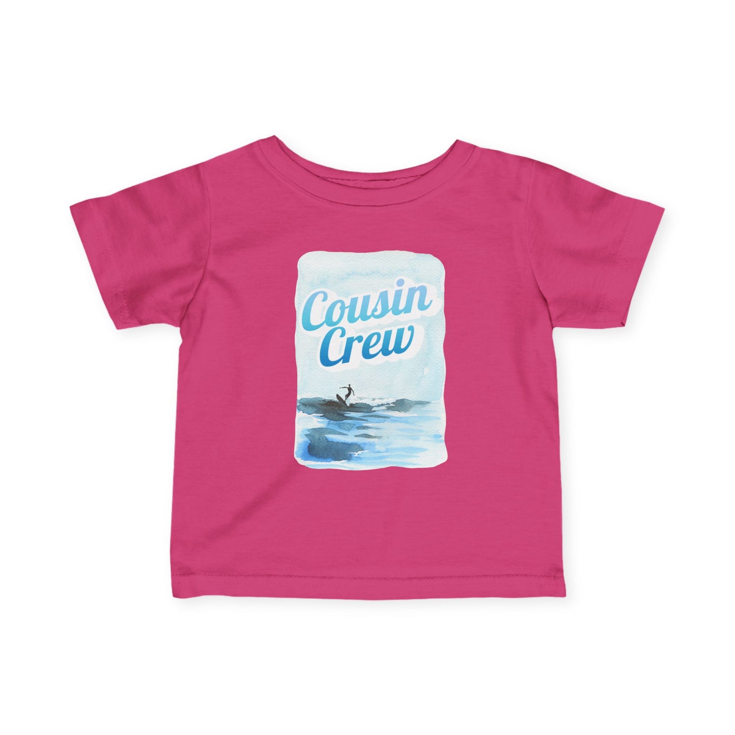 Cousin Crew Infant Tee, Cute Baby T-Shirt, Summer Vibes- Mini Collection