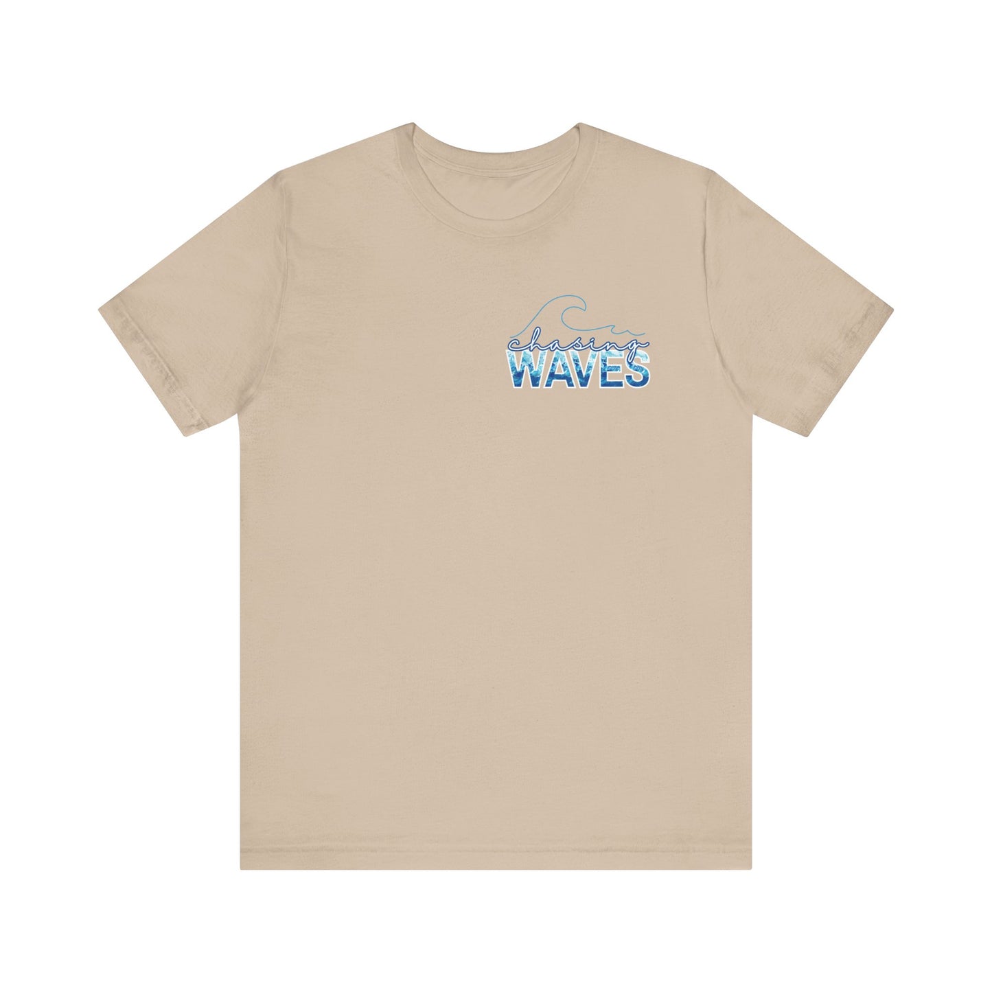 Chasing Waves -- Unisex Summer Shirt, Beachwear, Vacation Top, Summer Nights Apparel