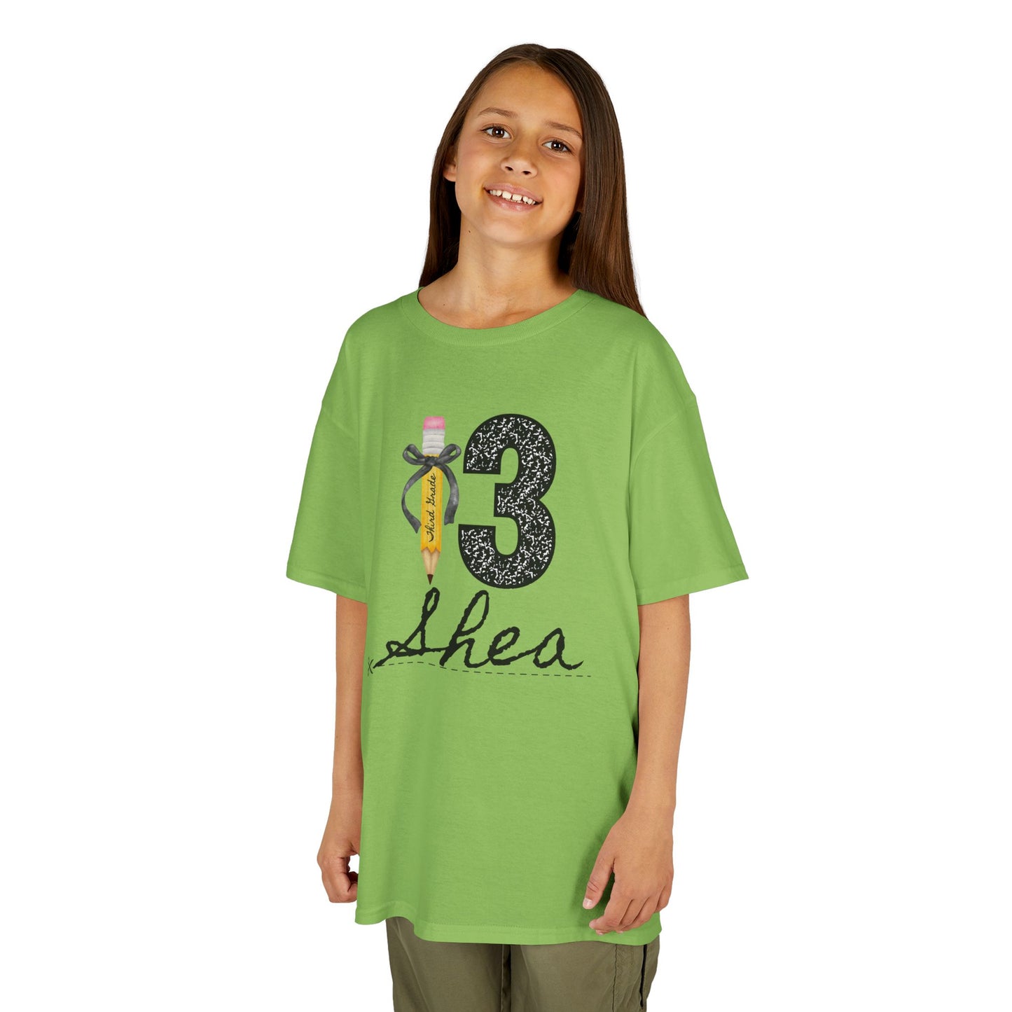 3rd Grade- Personalized Kids Tee - Back to School