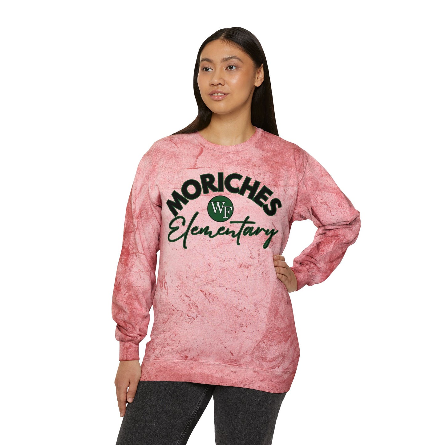 Moriches Elementary Color Blast Crewneck Sweatshirt - Unisex