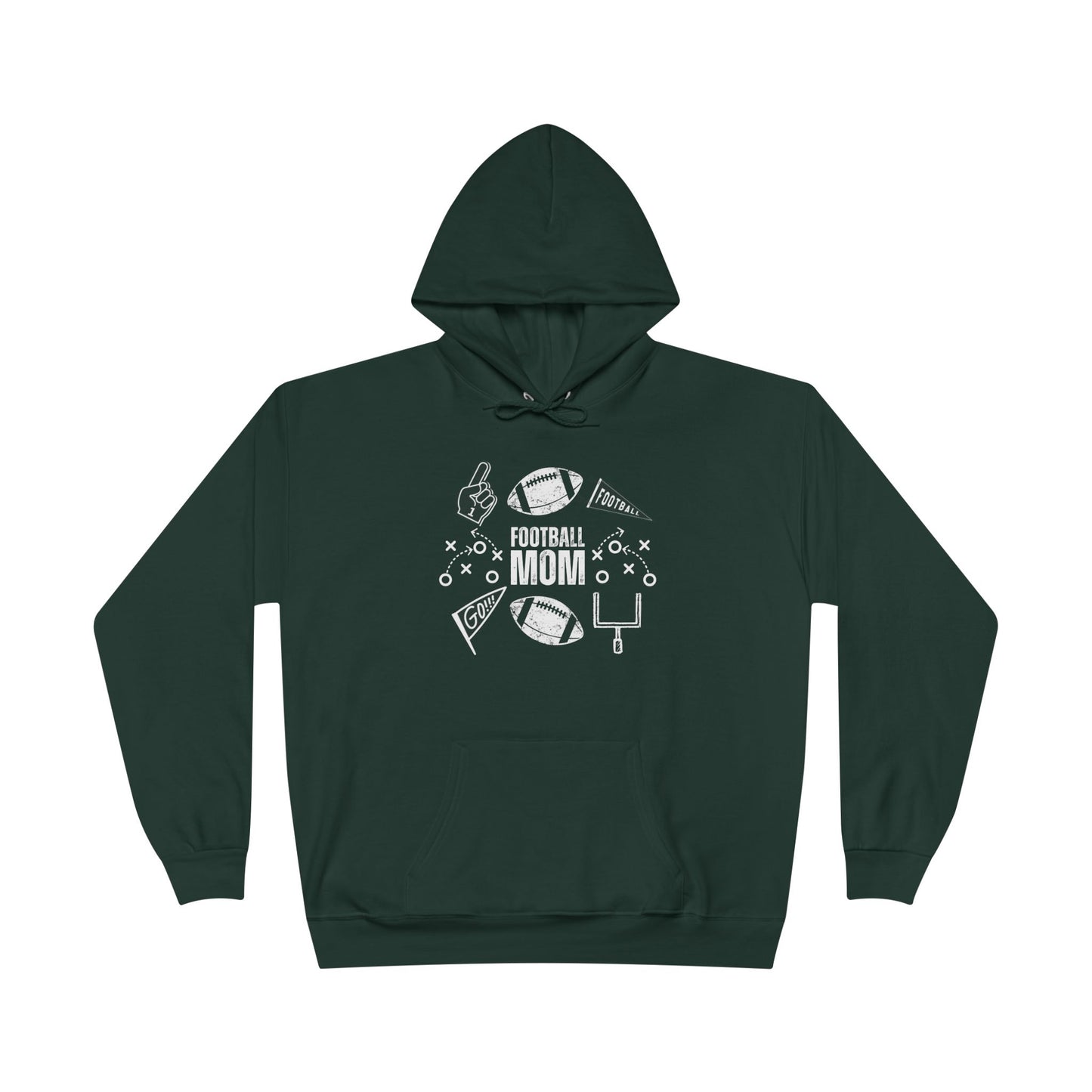 Panebianco- Football Fan Eco-Friendly Hoodie, Unisex Hooded Sweatshirt