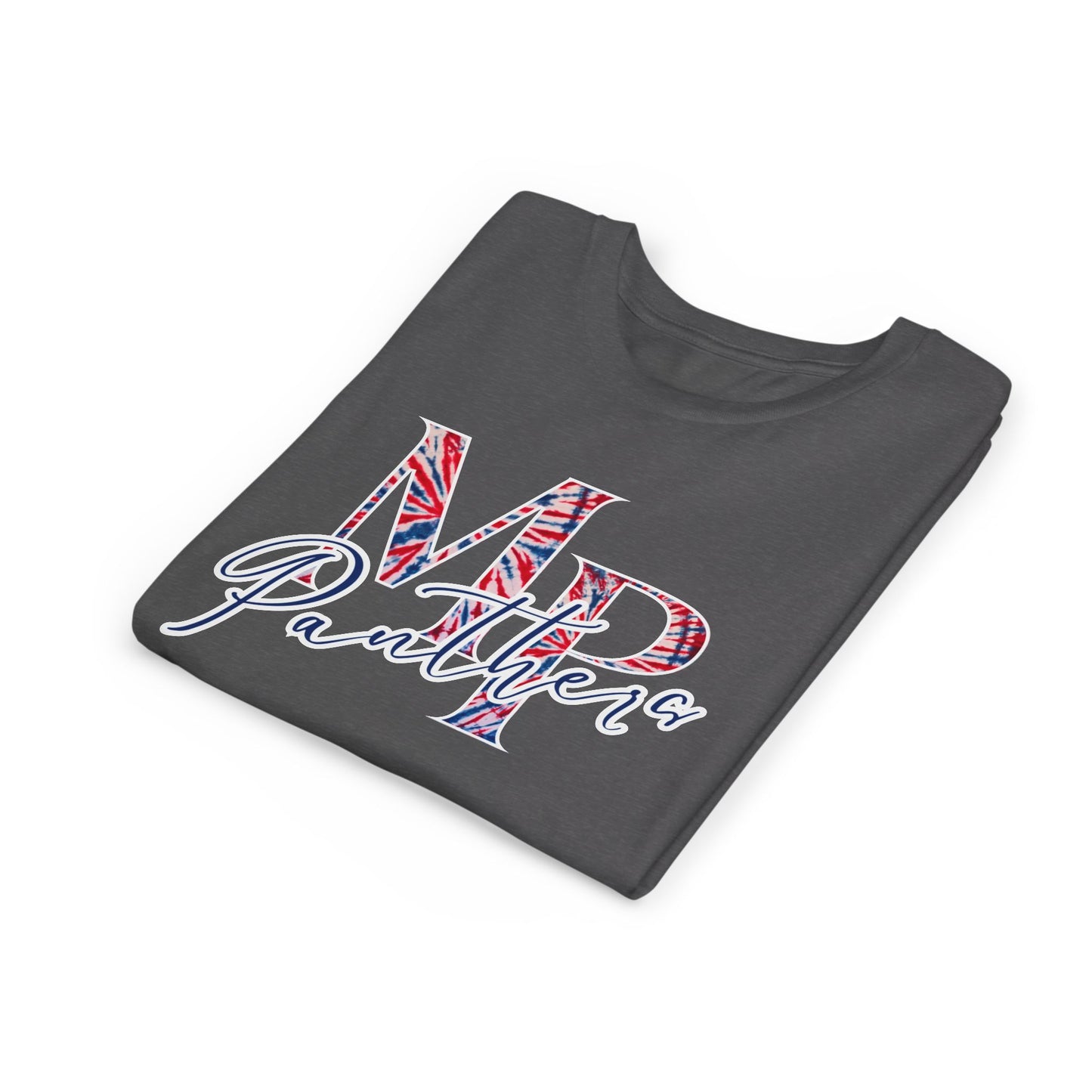 Miller Place Panthers Tie Dye MP- Youth Tee with Panther Print
