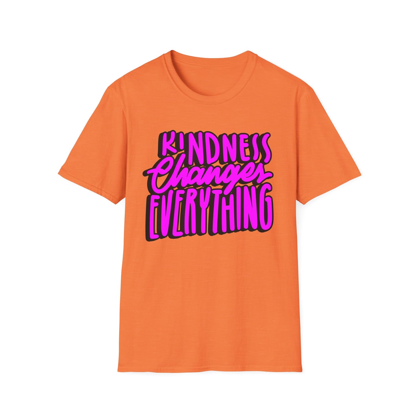 Kindness Changes Everything T-Shirt, Unisex Softstyle Tee