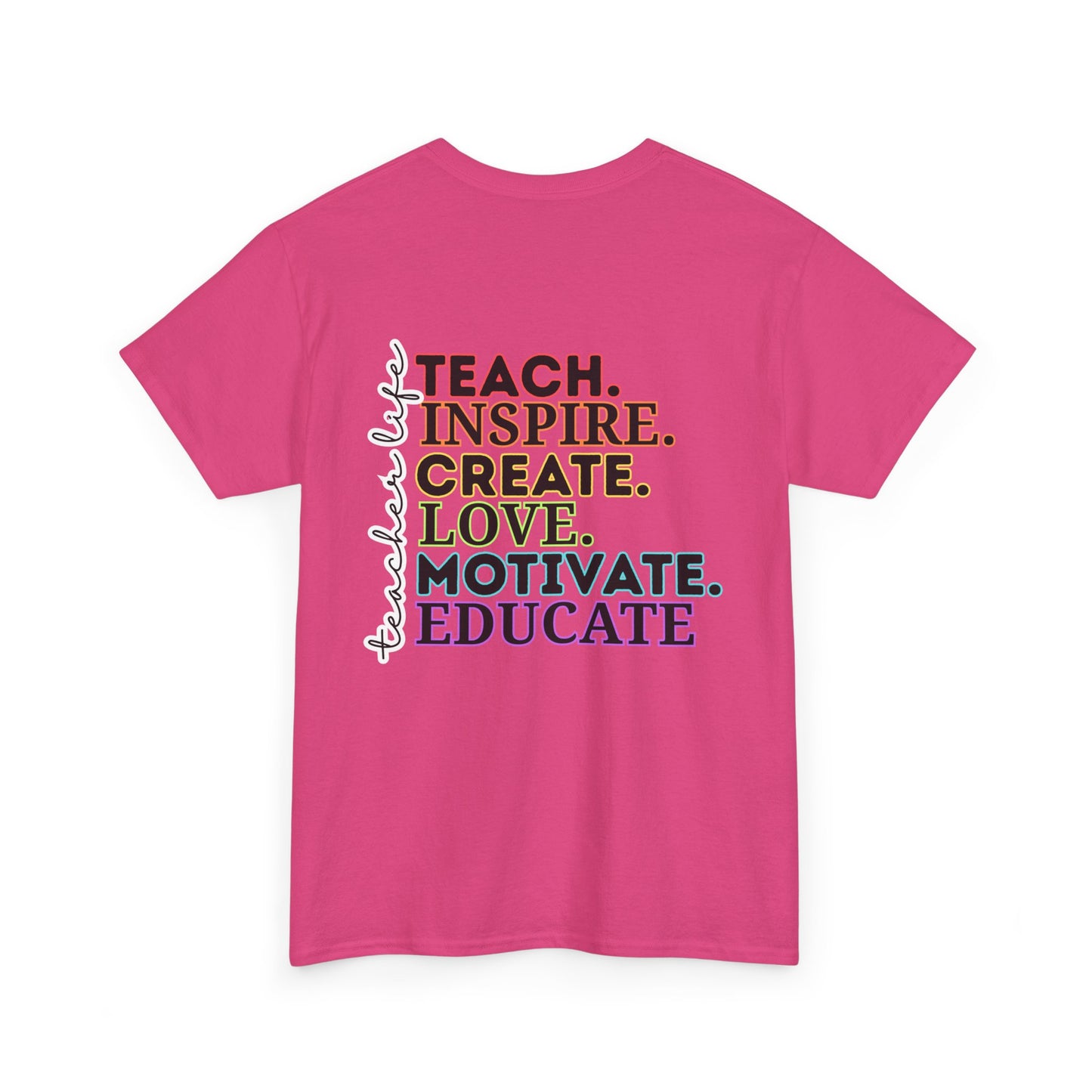 Teacher Tee - 2nd Grade Teacher Unisex Heavy Cotton Tee