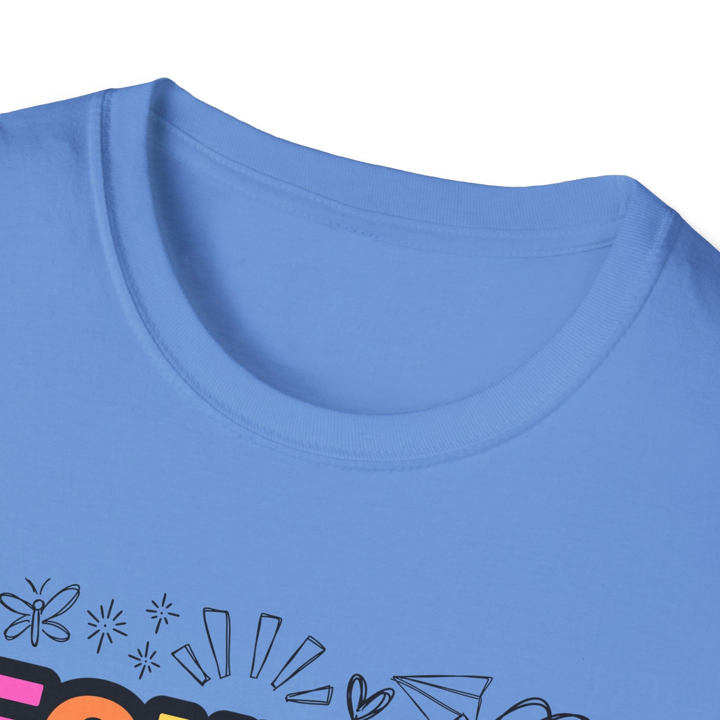 Dream Team- 4th Grade- Unisex Softstyle T-Shirt- Teacher Life