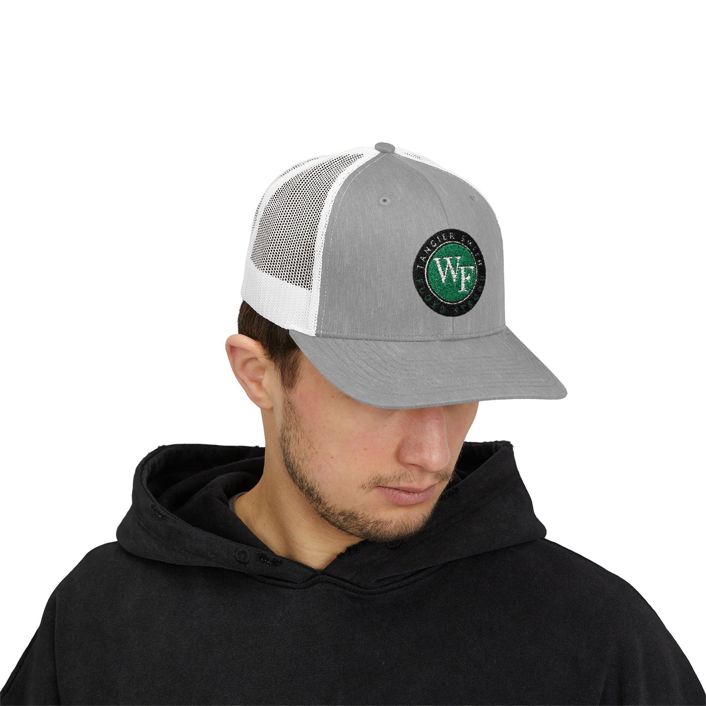 Tangier Smith Logo Snapback Trucker Cap - Stylish & Comfortable Hat for Outdoor Adventures