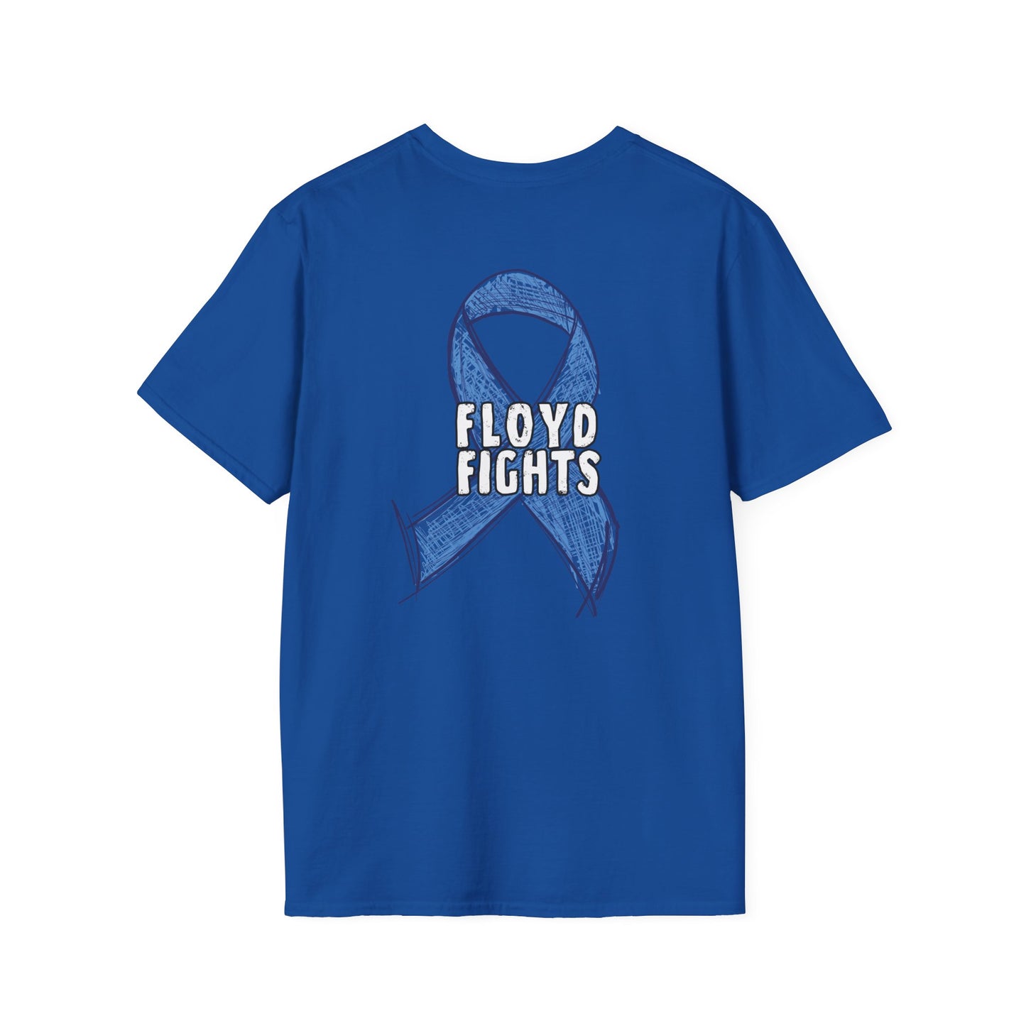 FLOYD FIGHTS Ribbon Diabetes Awareness T-Shirt | Softstyle Tee
