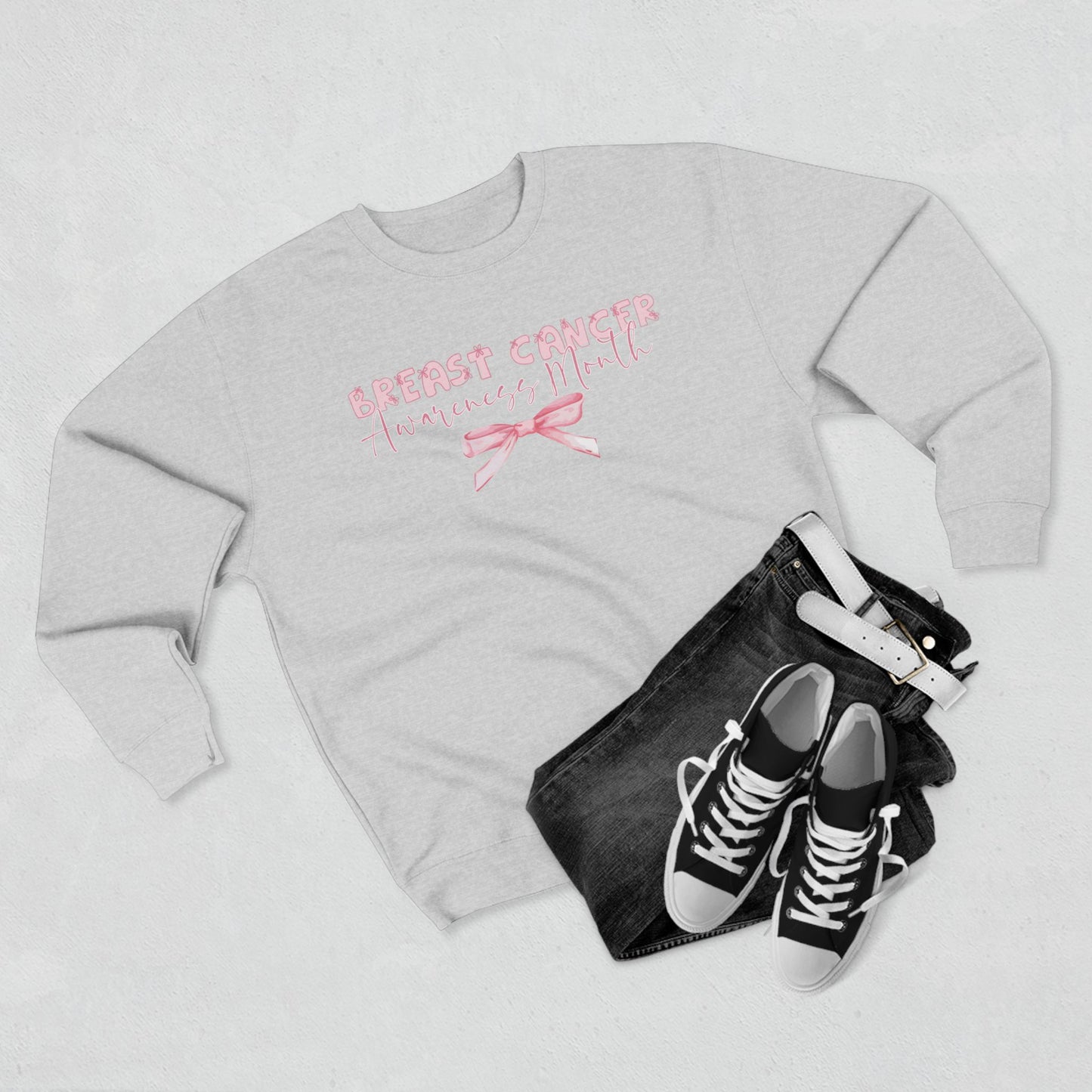 Breast Cancer Awareness Unisex Crewneck Sweatshirt