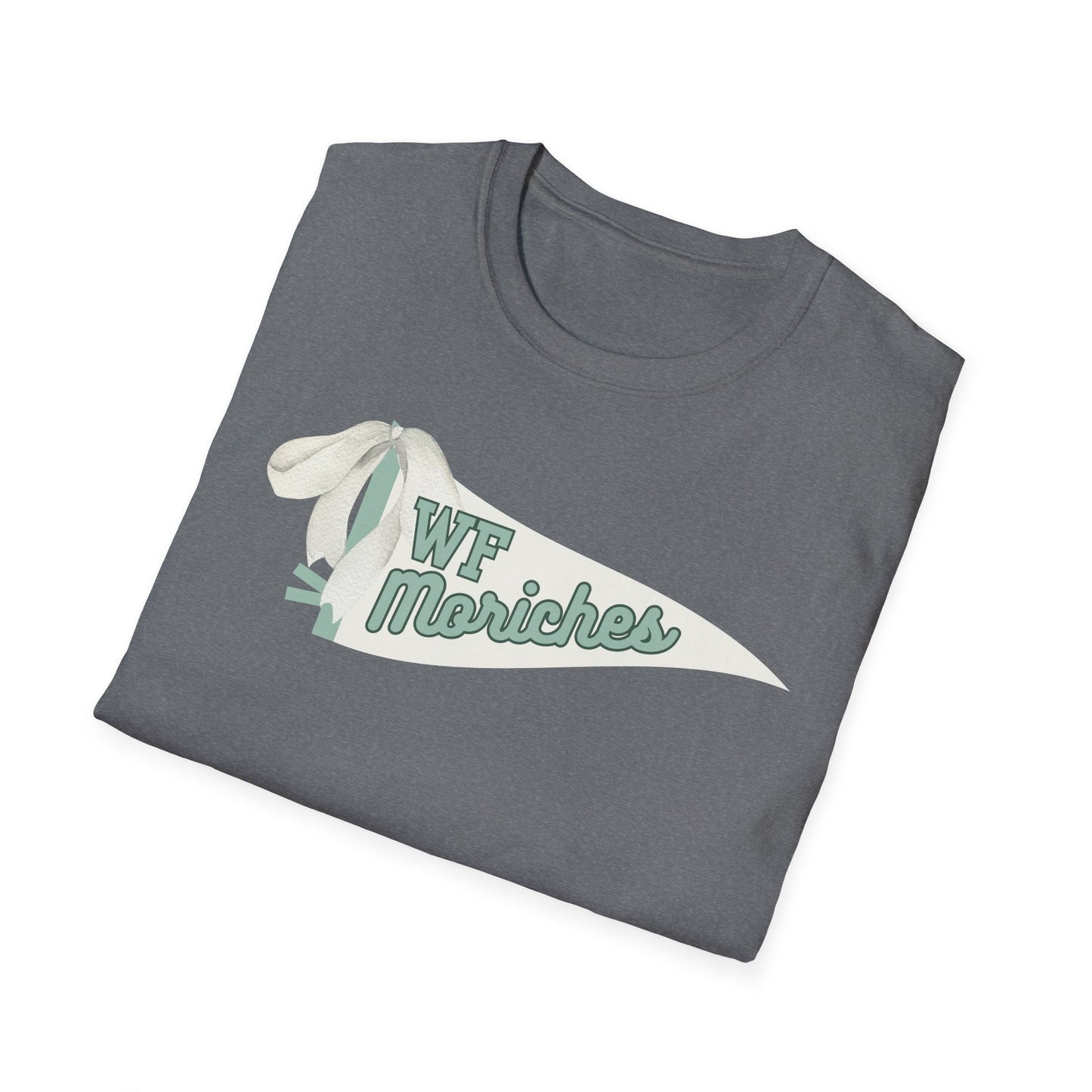 Moriches Pennant Unisex Softstyle Graphic Tee with Vintage Design