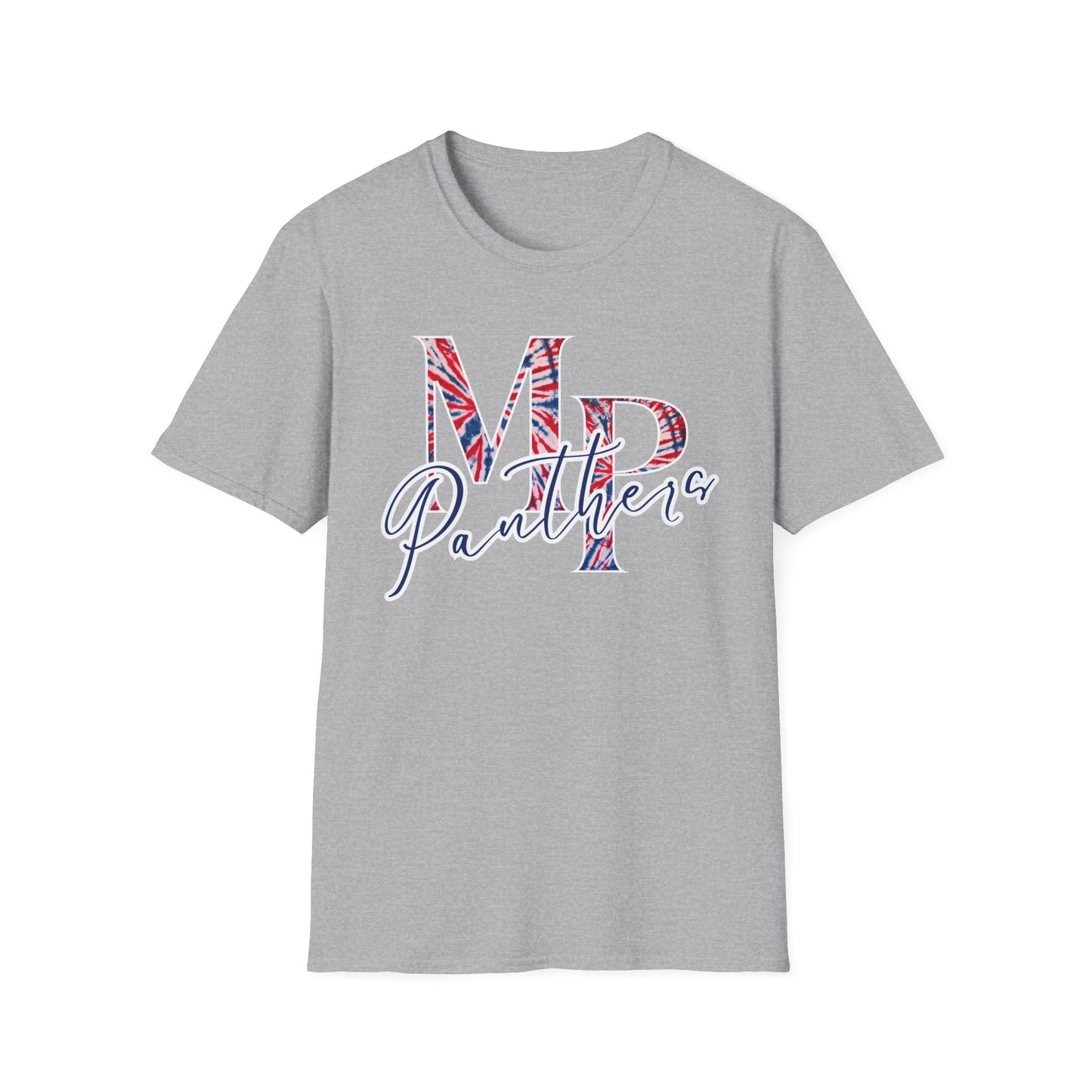 Miller Place Panther Tie Dye Unisex Graphic T-Shirt