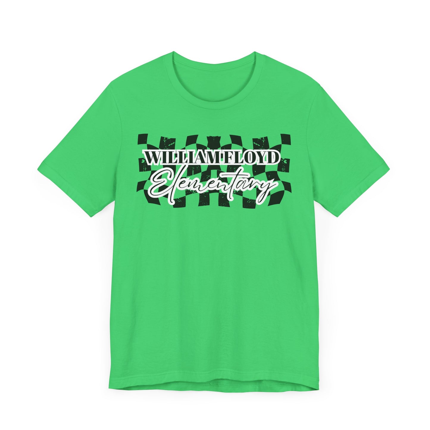WFE Checkered Logo Unisex Jersey Tee