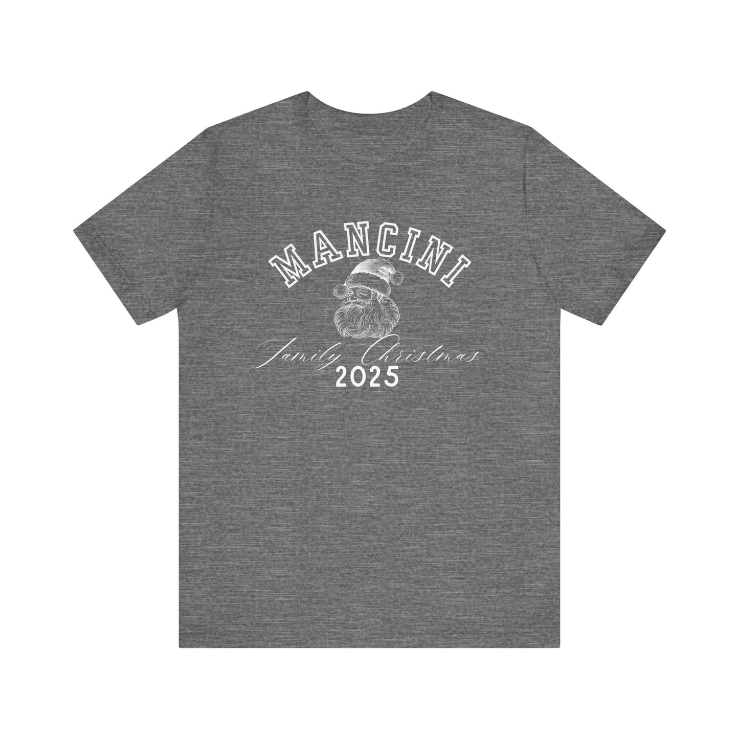 FAMILY CHRISTMAS- SANTA- Unisex Jersey Short Sleeve Tee