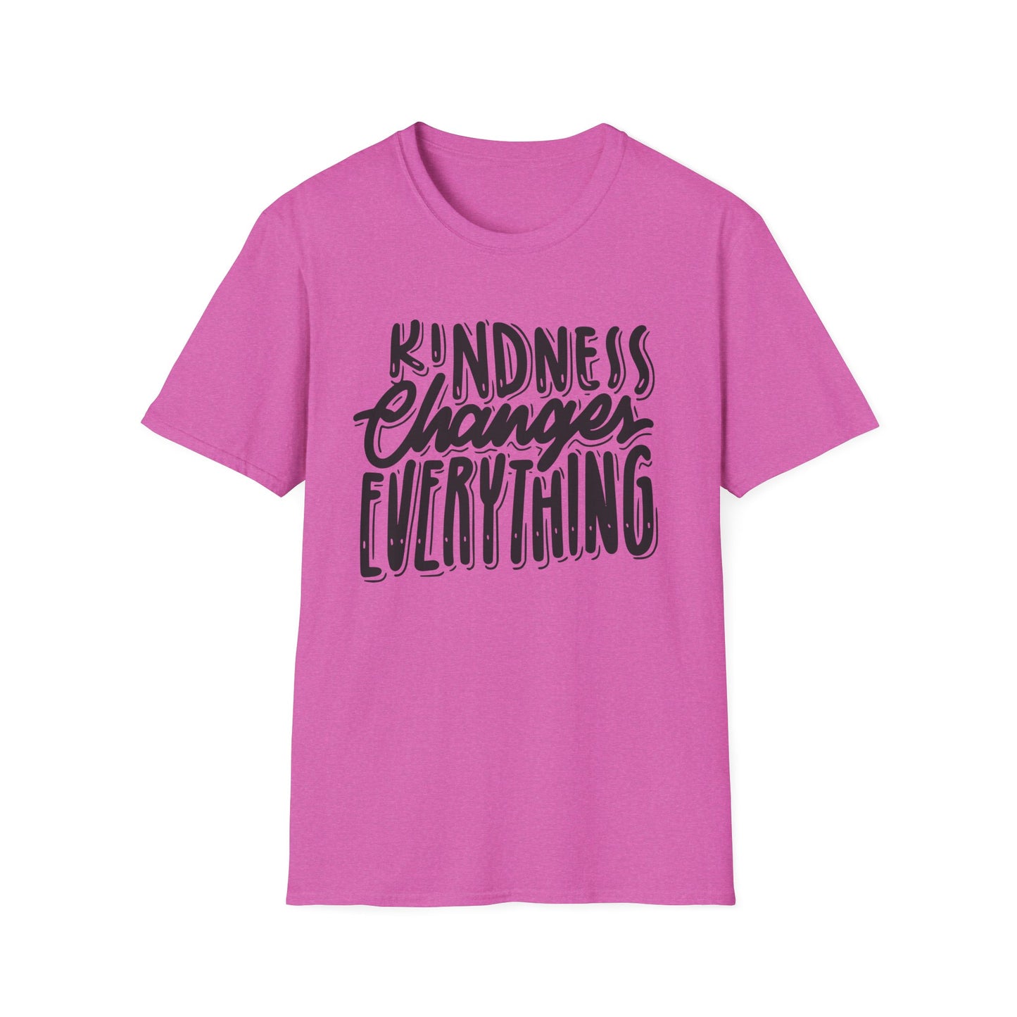 Kindness Changes Everything T-Shirt, Unisex Softstyle Tee
