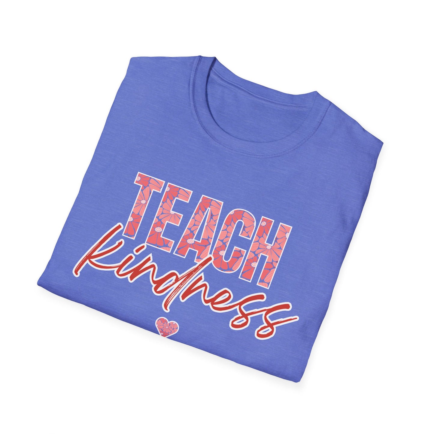 Teach Kind ness Teacher T-Shirt