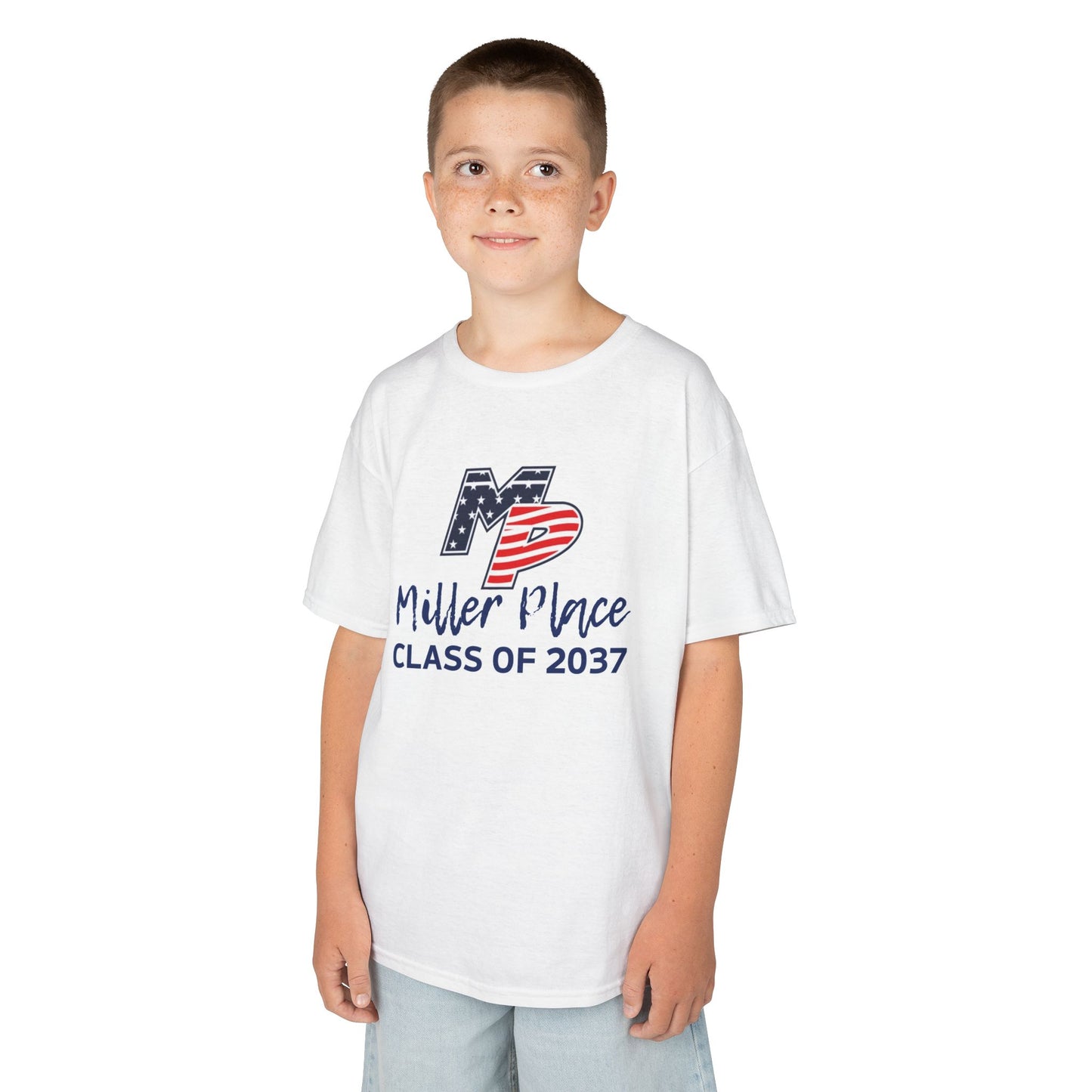 Miller Place Class of 2037 Kids Heavy Cotton Tee