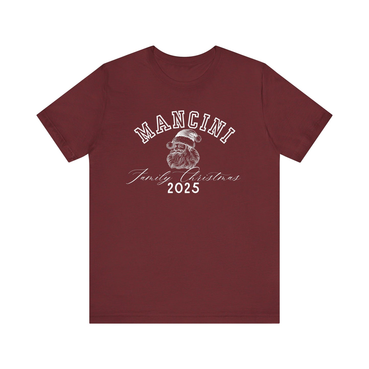 FAMILY CHRISTMAS- SANTA- Unisex Jersey Short Sleeve Tee