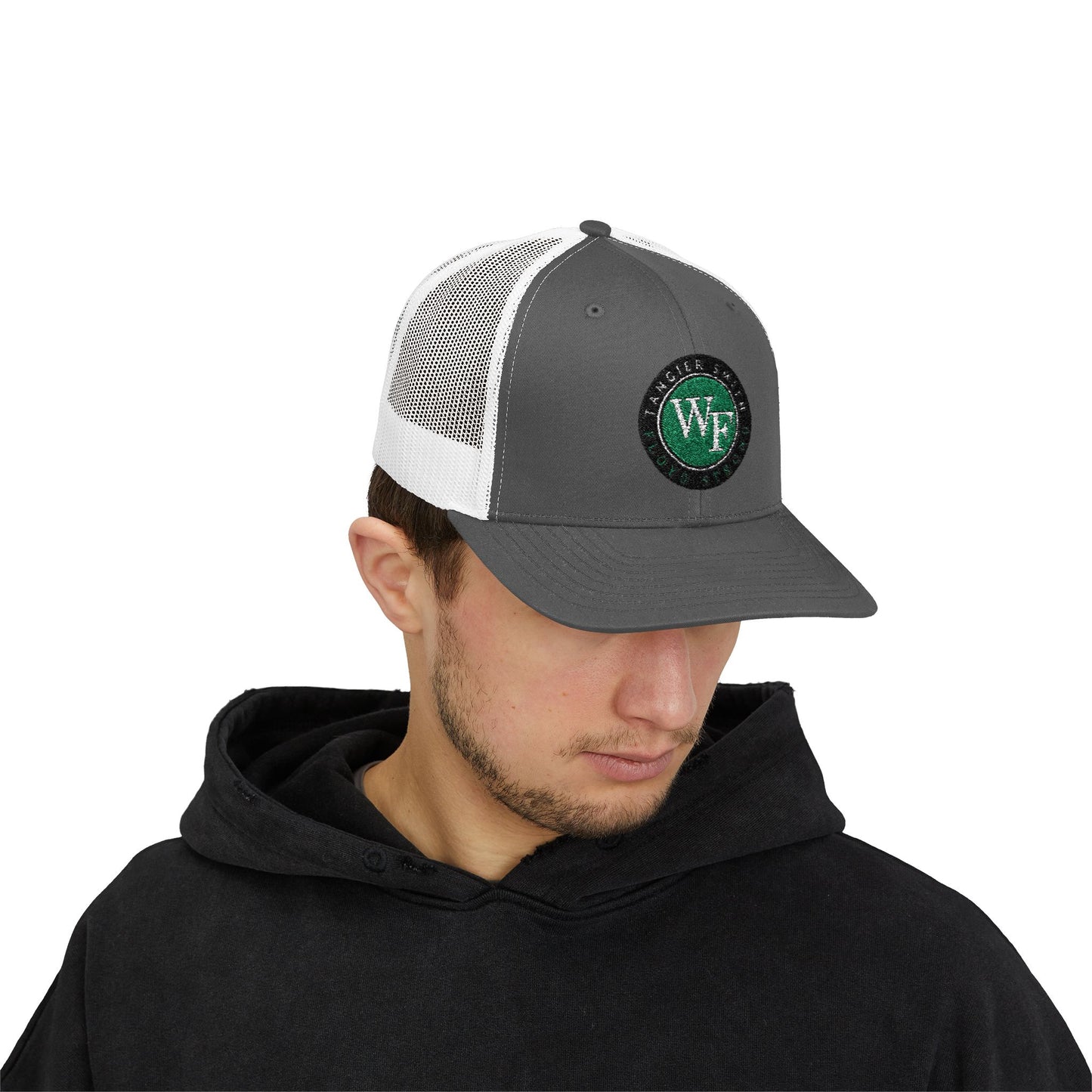Tangier Smith Logo Snapback Trucker Cap - Stylish & Comfortable Hat for Outdoor Adventures