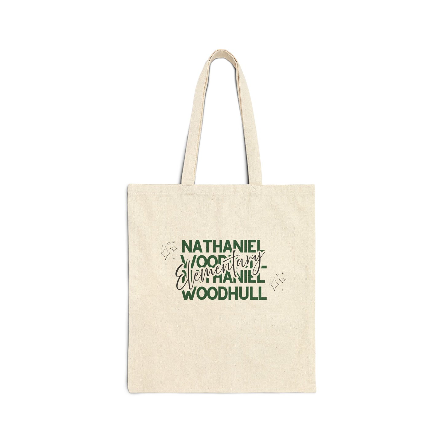 Woodhull Cotton Canvas Tote Bag - Stylish & Eco-Friendly Shopper