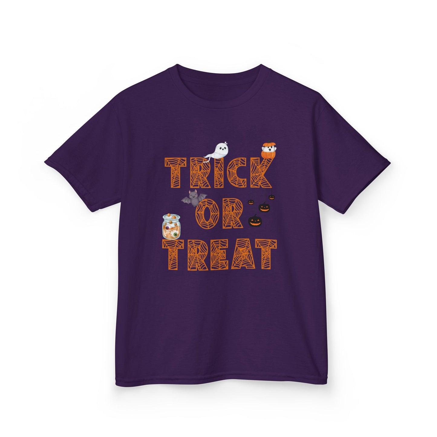 Trick or Treat Kids Tee, Halloween Shirt for Kids