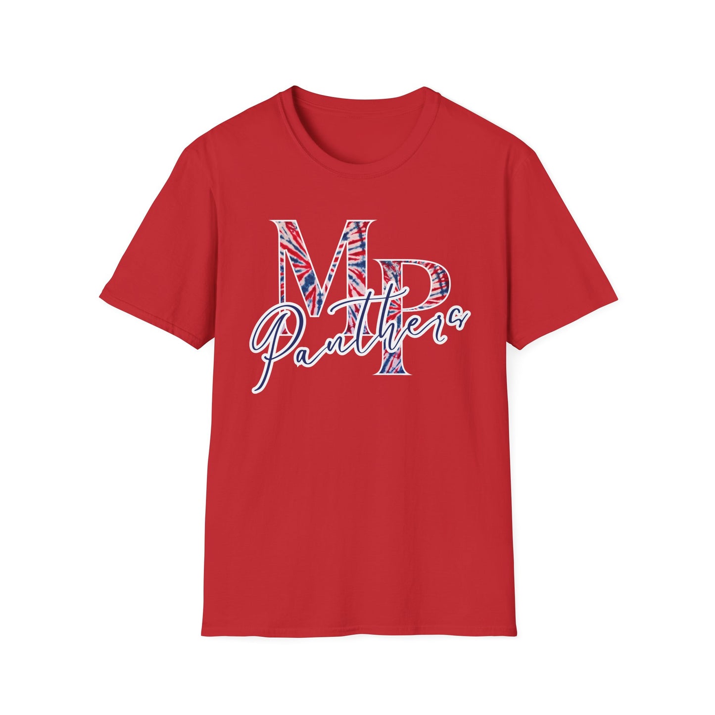 Miller Place Panther Tie Dye Unisex Graphic T-Shirt