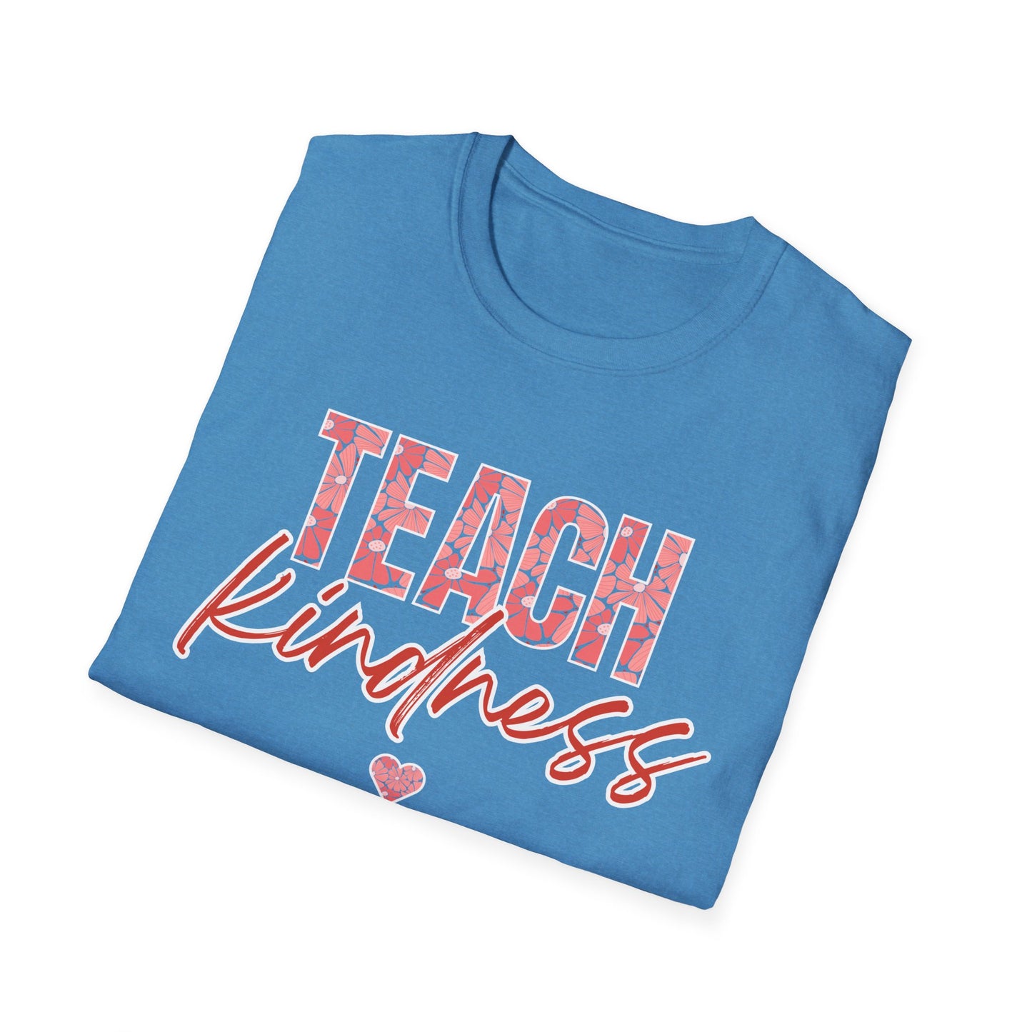 Teach Kind ness Teacher T-Shirt