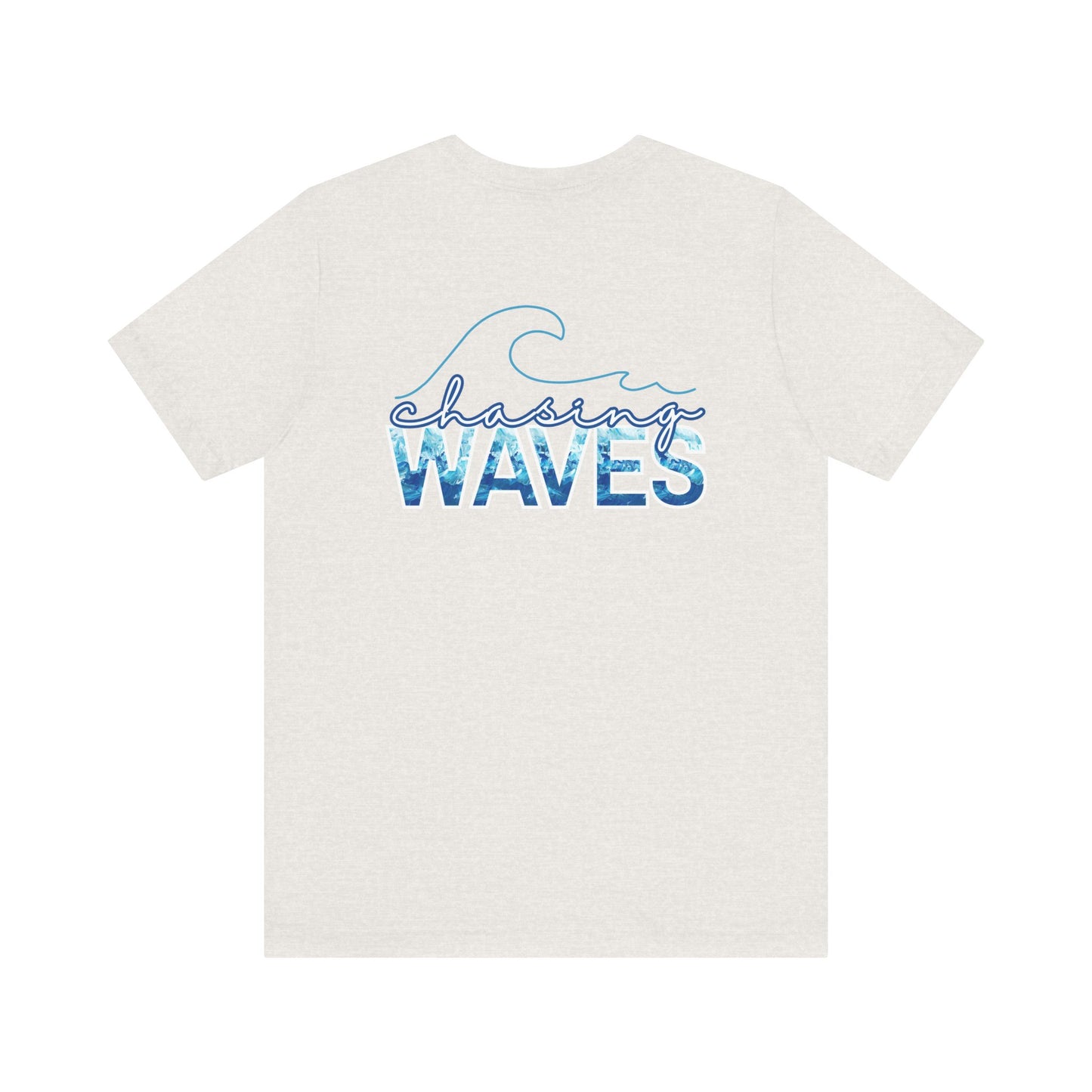 Chasing Waves -- Unisex Summer Shirt, Beachwear, Vacation Top, Summer Nights Apparel