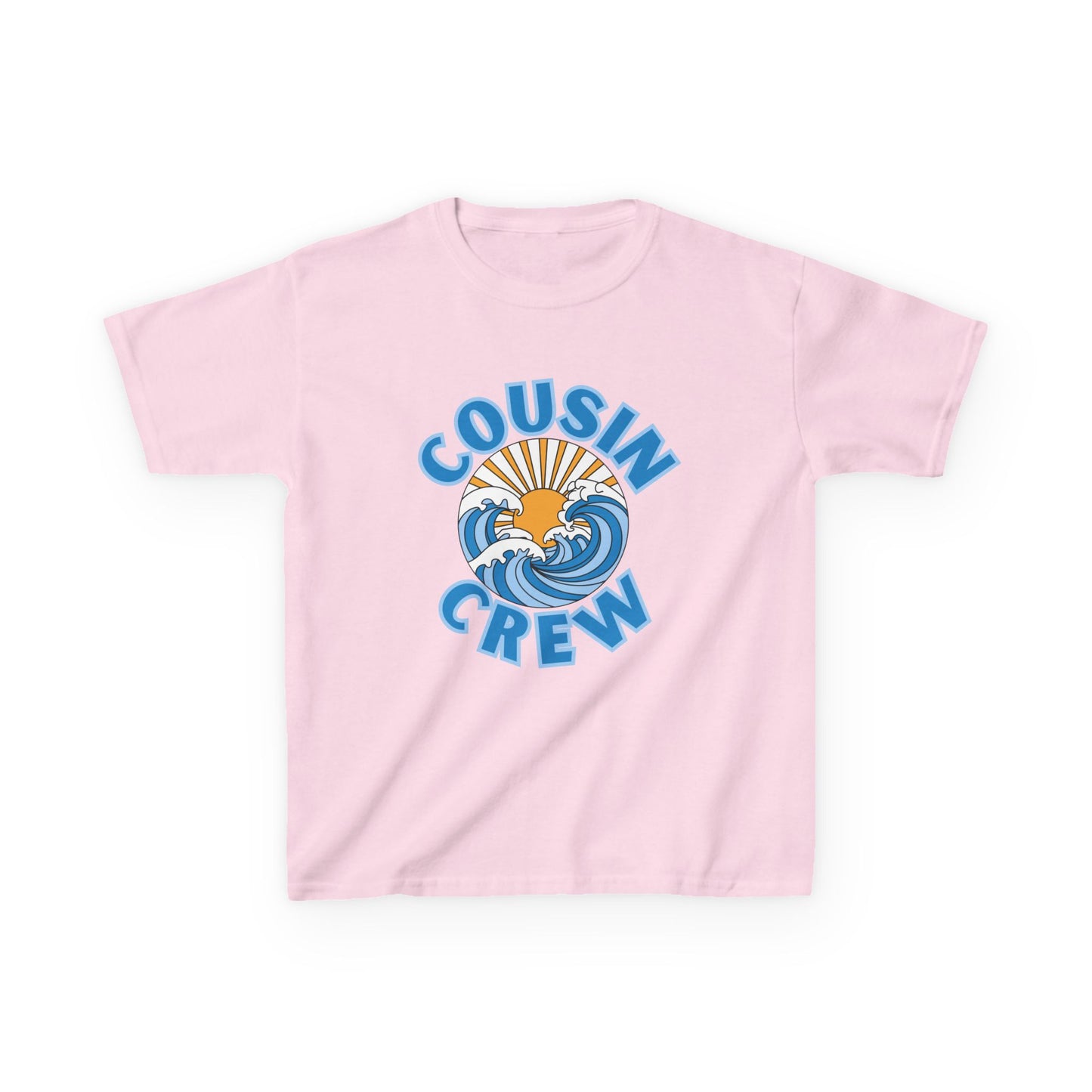 Cool Cousin Crew Kids Tee - Summer Fun, Family Gatherings, Beach Days, Mini Collection