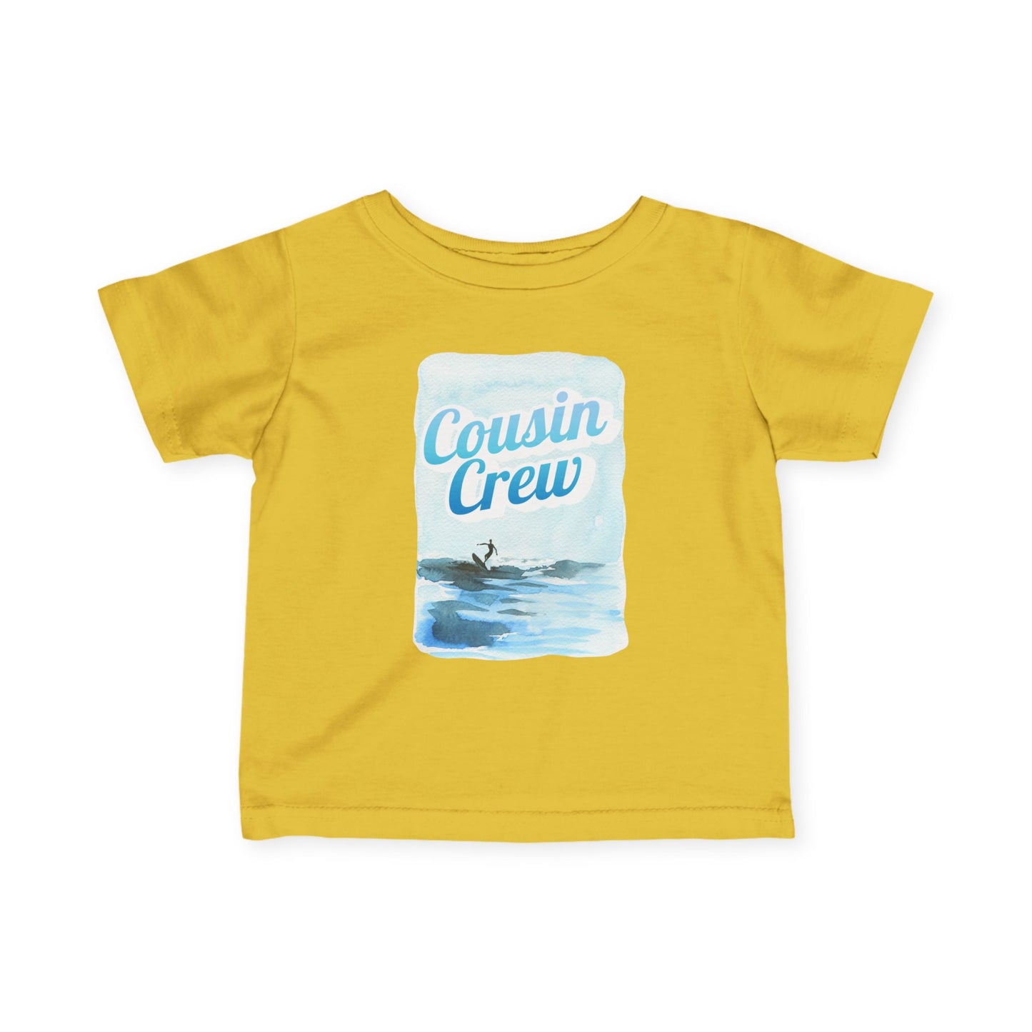 Cousin Crew Infant Tee, Cute Baby T-Shirt, Summer Vibes- Mini Collection