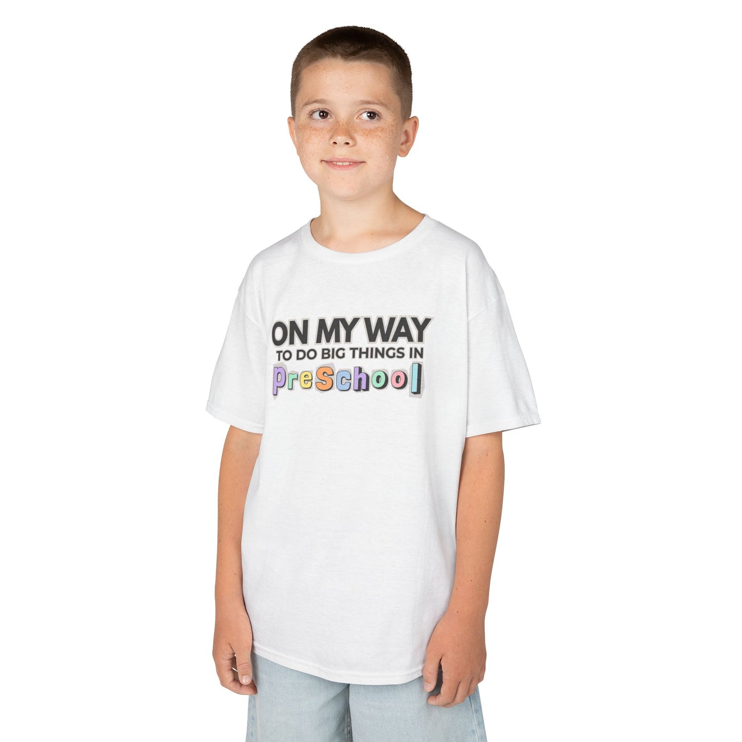 Big Things in PreSchool- Kids Back to School Shirt