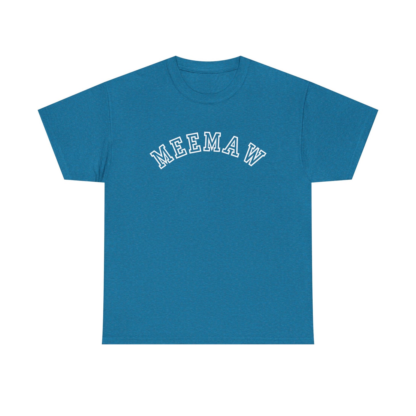 Meemaw- Unisex Heavy Cotton Tee - Comfortable Everyday Wear- Motherhood