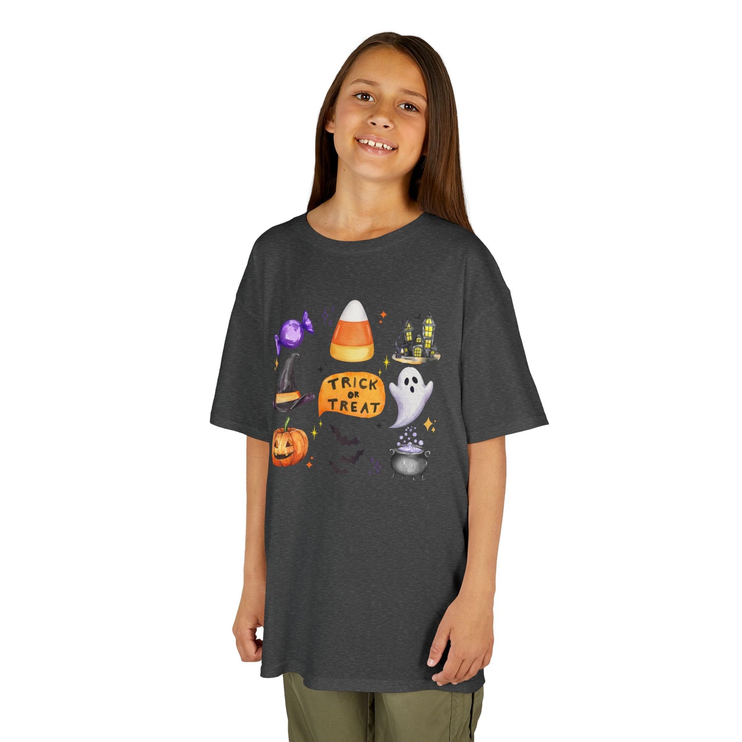 Halloween Tee, Trick or Treat - Kids- Shirt