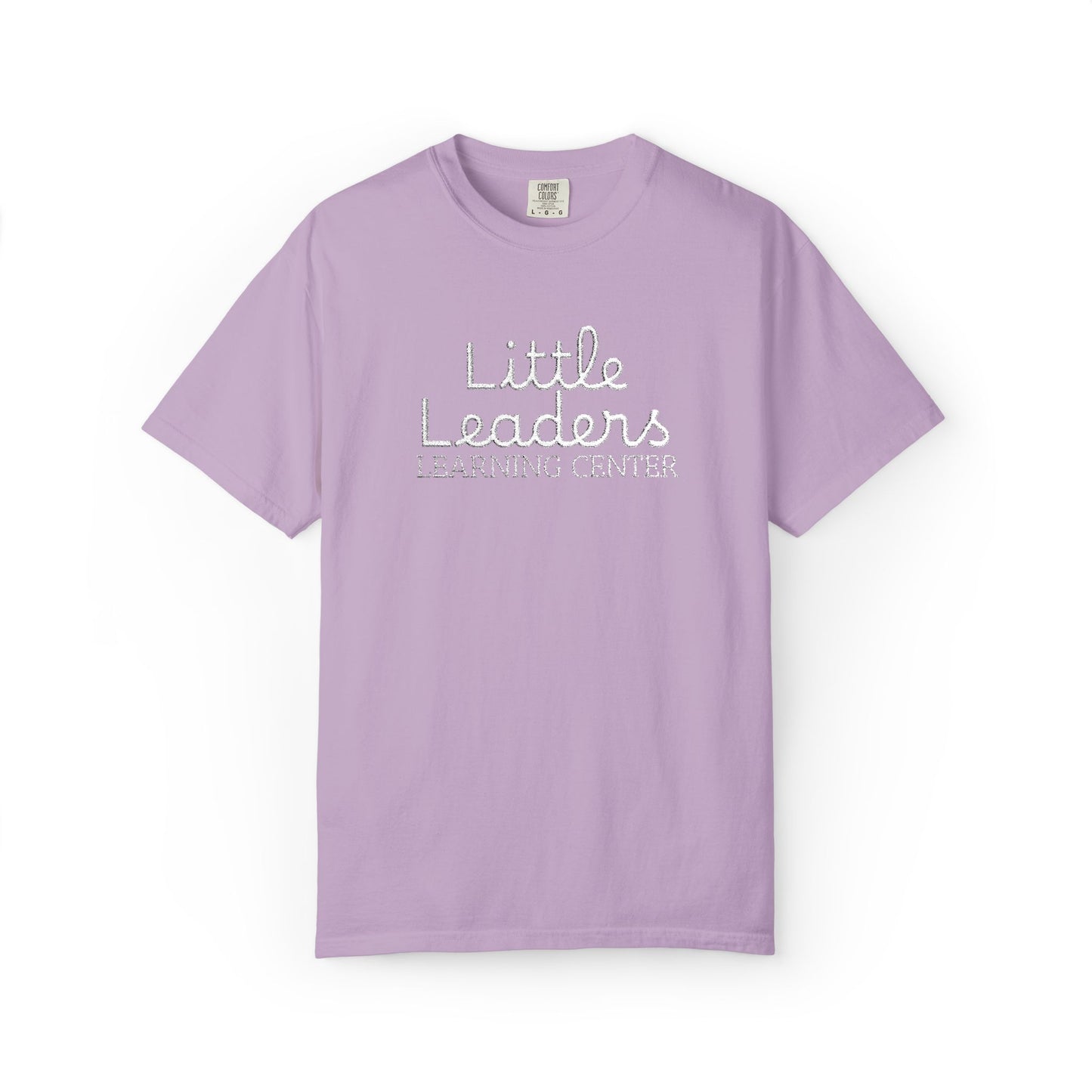 Little Leaders Full Embroidered Unisex Garment-Dyed T-Shirt