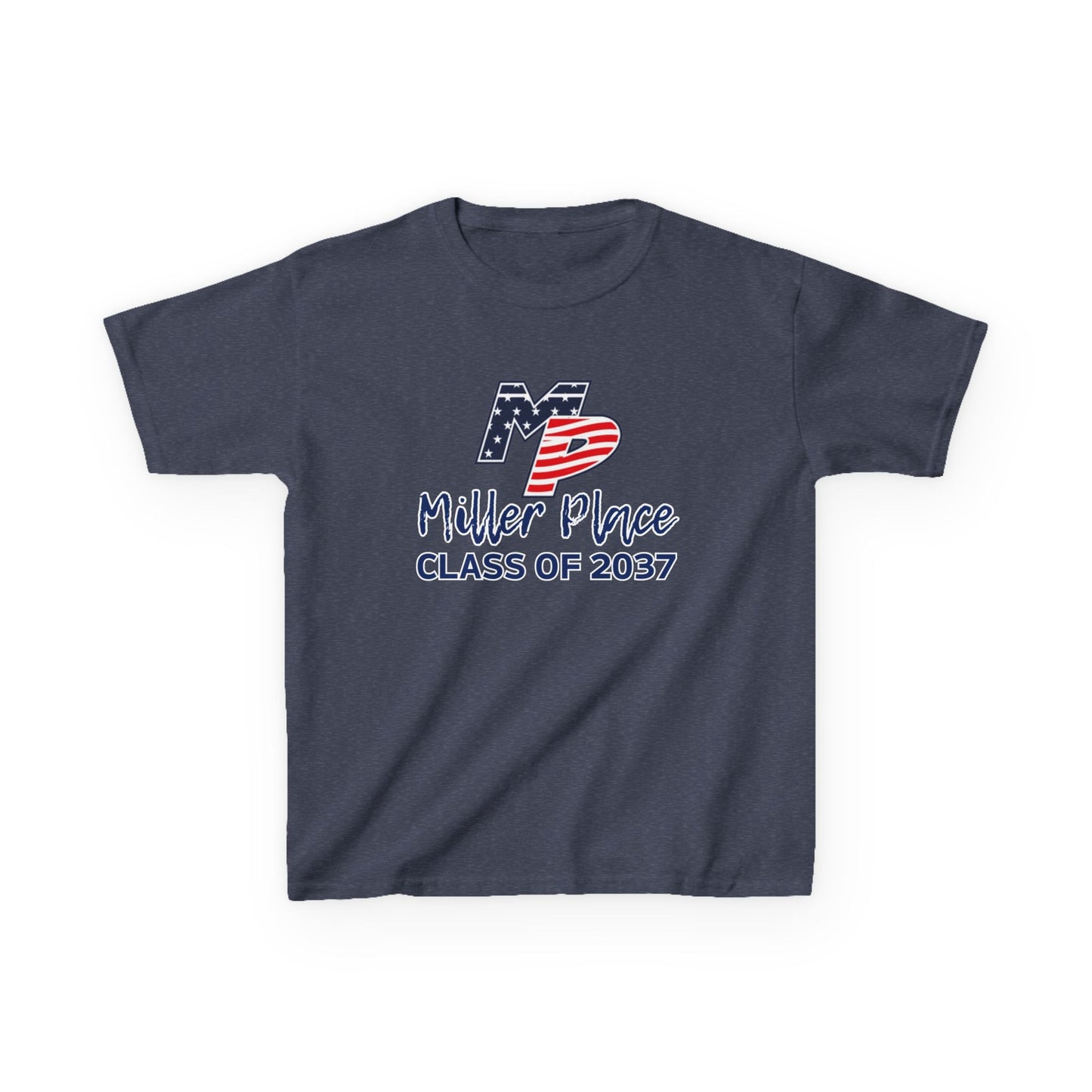 Miller Place Class of 2037 Kids Heavy Cotton Tee