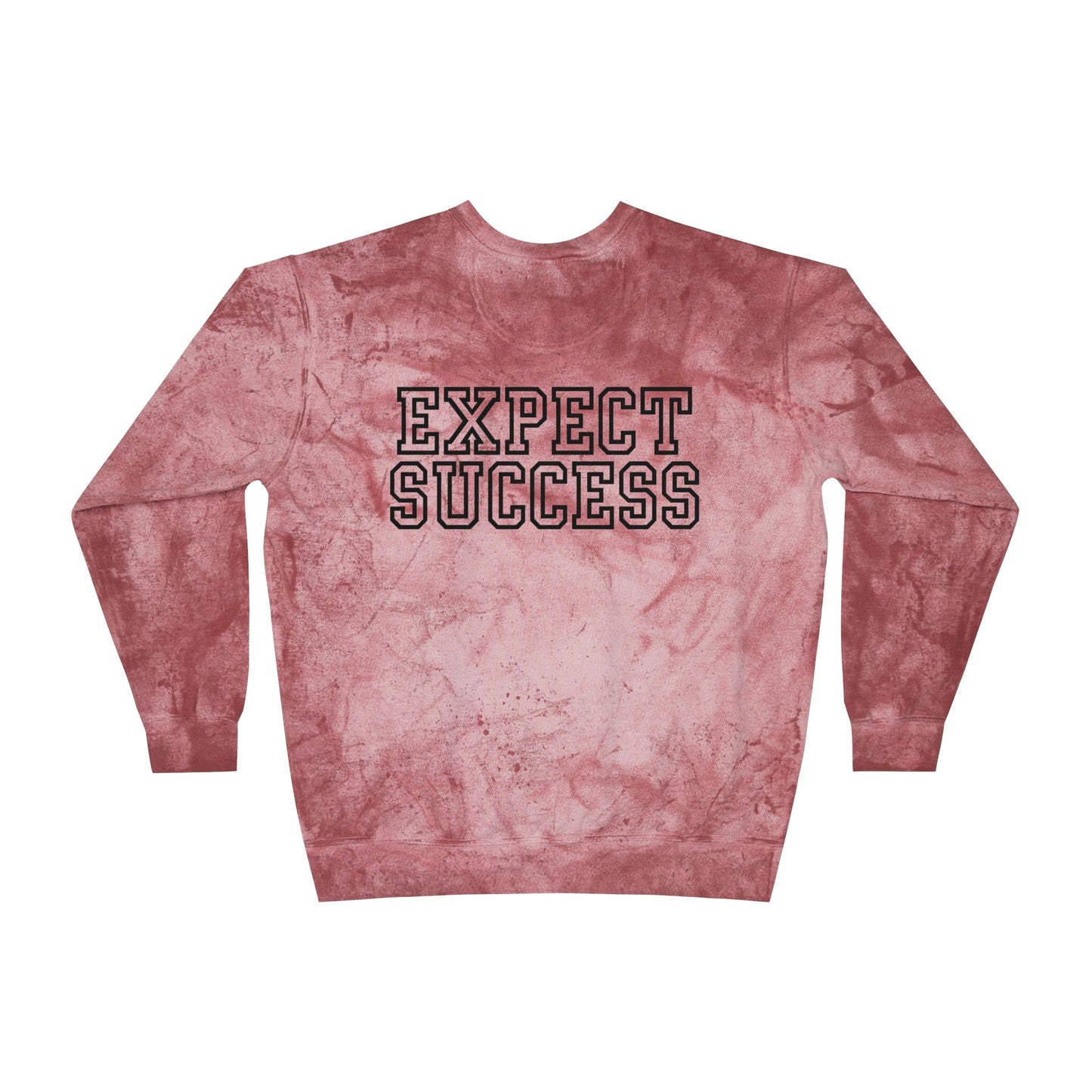 WFE Color Blast Crewneck Sweatshirt for School Spirit | 'Expect Success'
