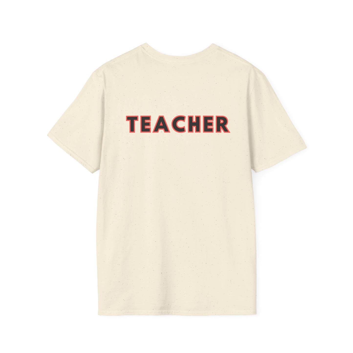 Little Leaders Teacher w/ Apple Design Unisex Softstyle T-Shirt