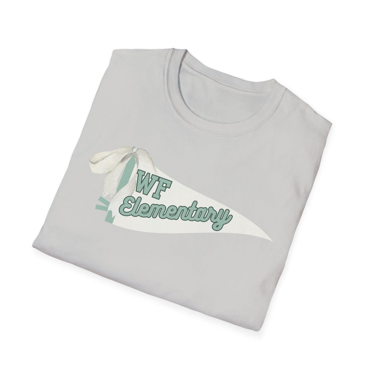 WFE Pennant Unisex Softstyle Graphic Tee with Vintage Design