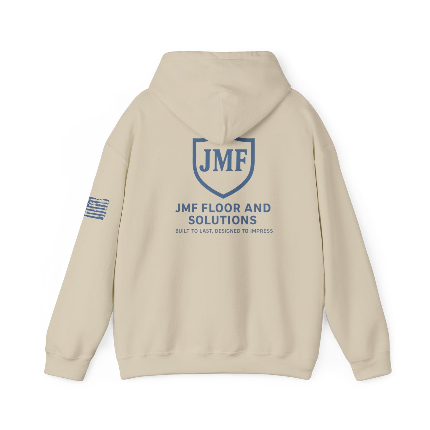 JMF Personalized, Cozy Sweatshirt Gift, JMF Floor and Solutions, Unisex Heavy Blend, Casual Style