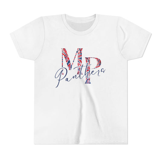 Miller Place Panthers Tie Dye MP- Youth Tee with Panther Print