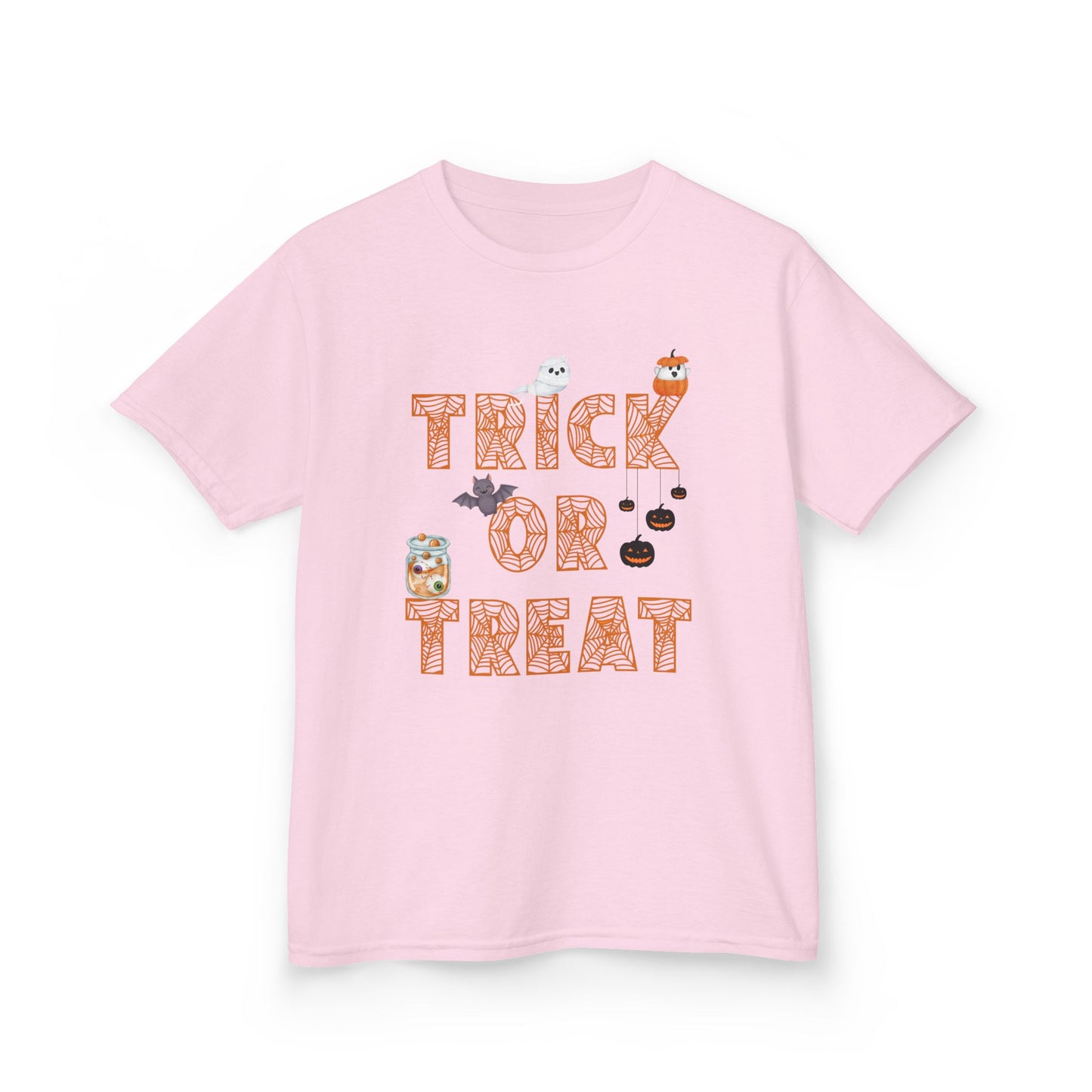 Trick or Treat Kids Tee, Halloween Shirt for Kids