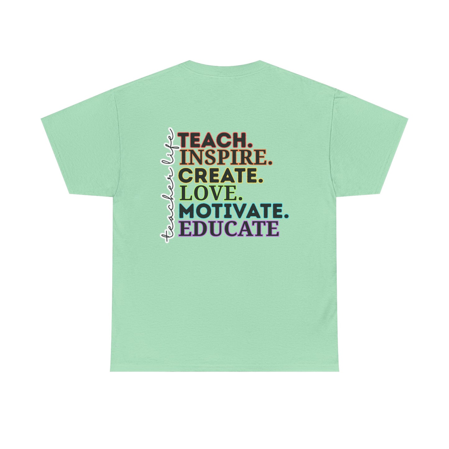 Teacher Tee - 4th Grade Teacher Unisex Heavy Cotton Tee