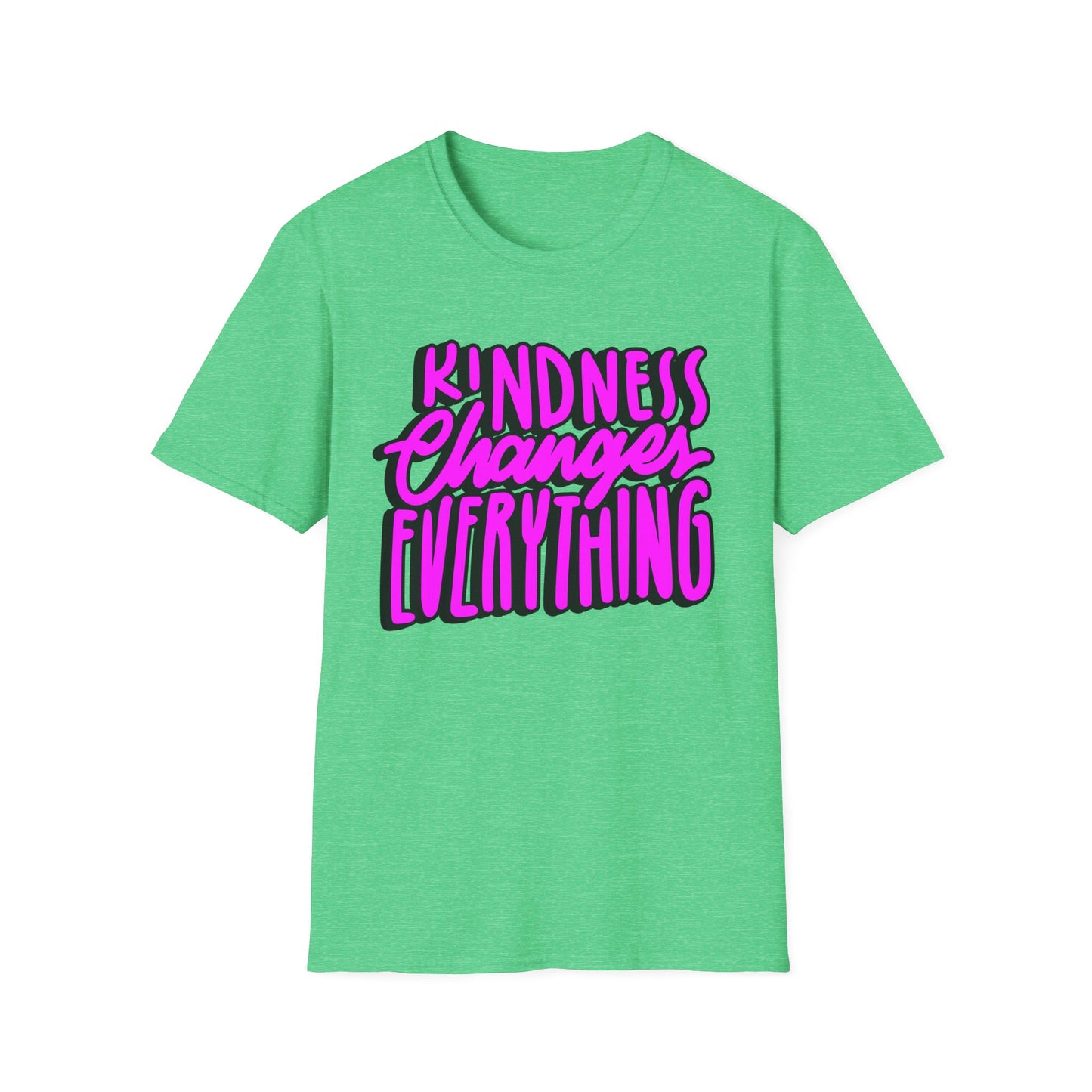Kindness Changes Everything T-Shirt, Unisex Softstyle Tee