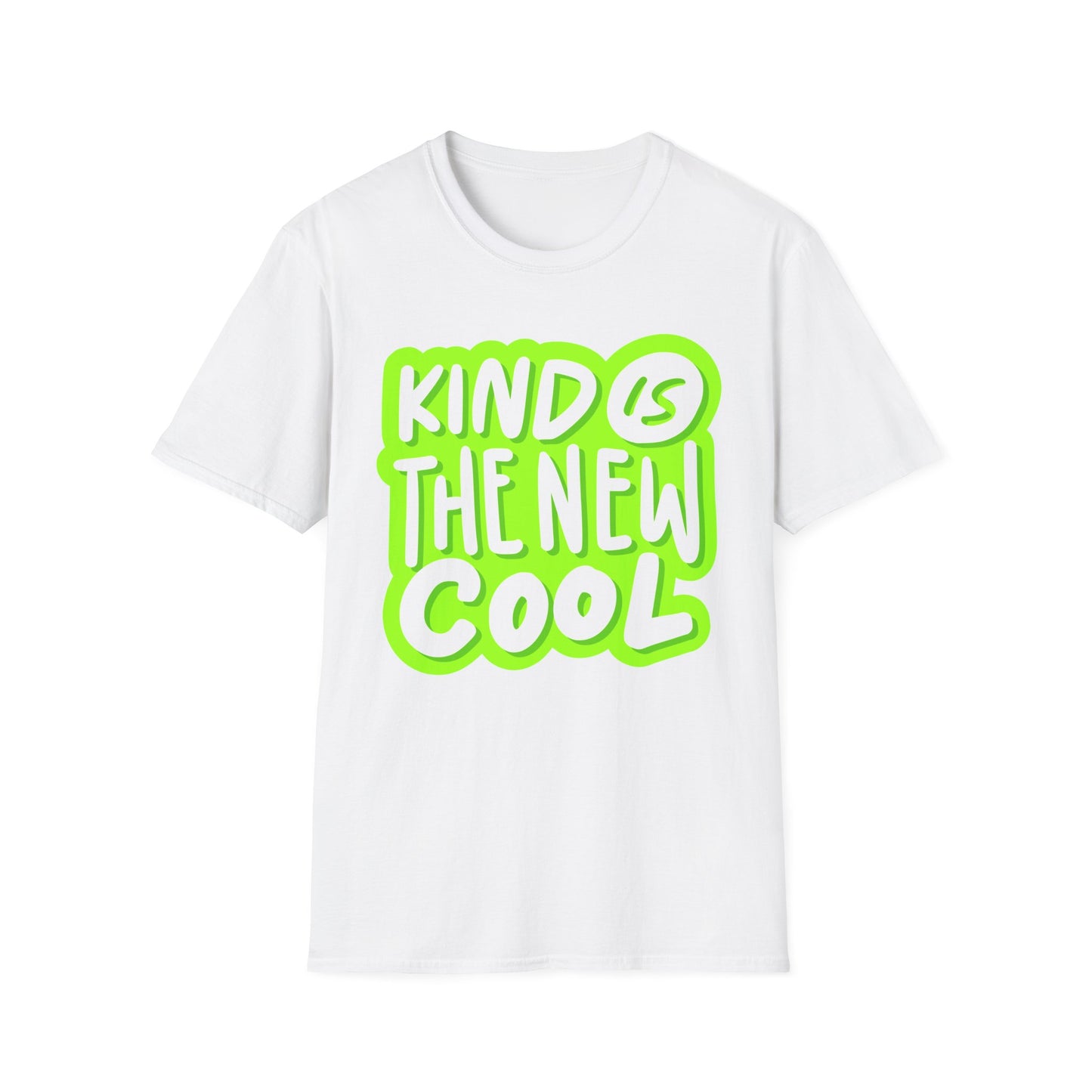 Kind is the New Cool Kindness T-Shirt, Unisex Softstyle Tee