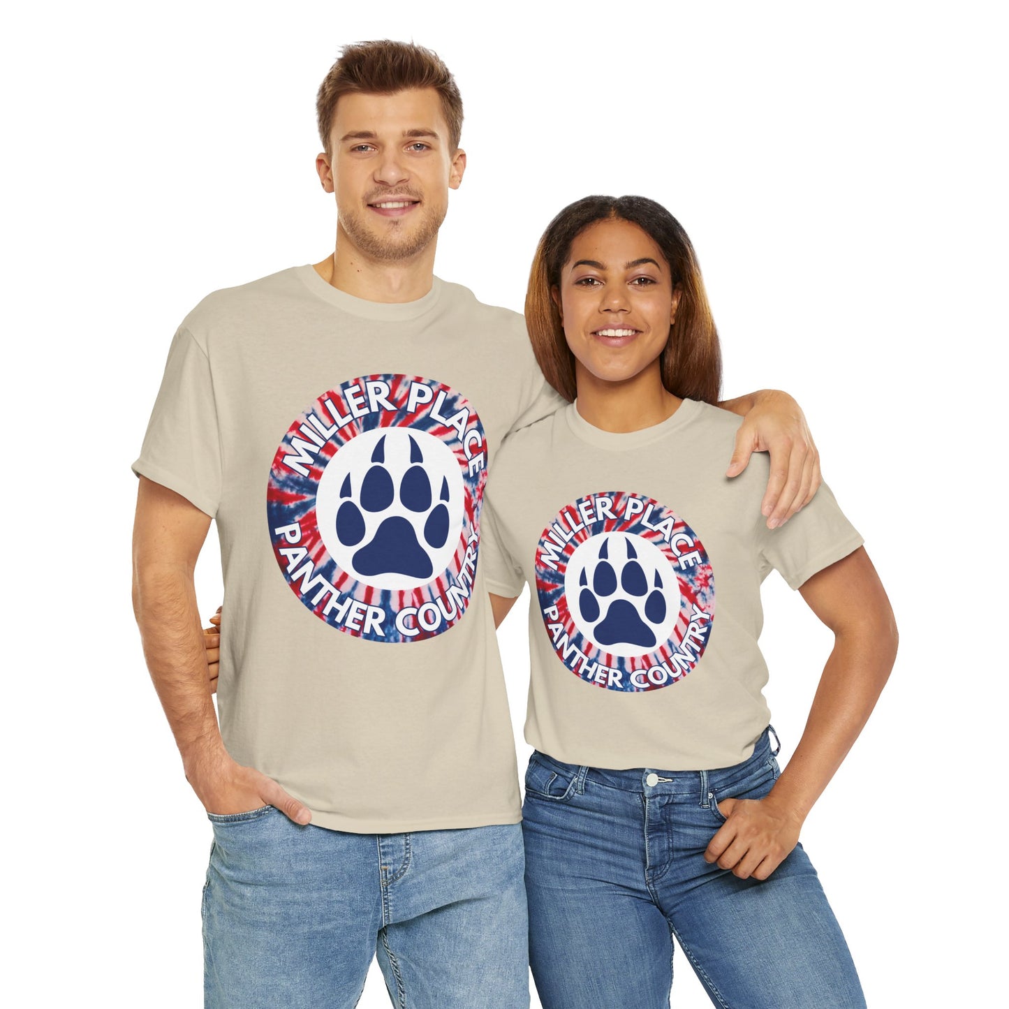 Miller Place Panther Country - Tie Dye Unisex Tee