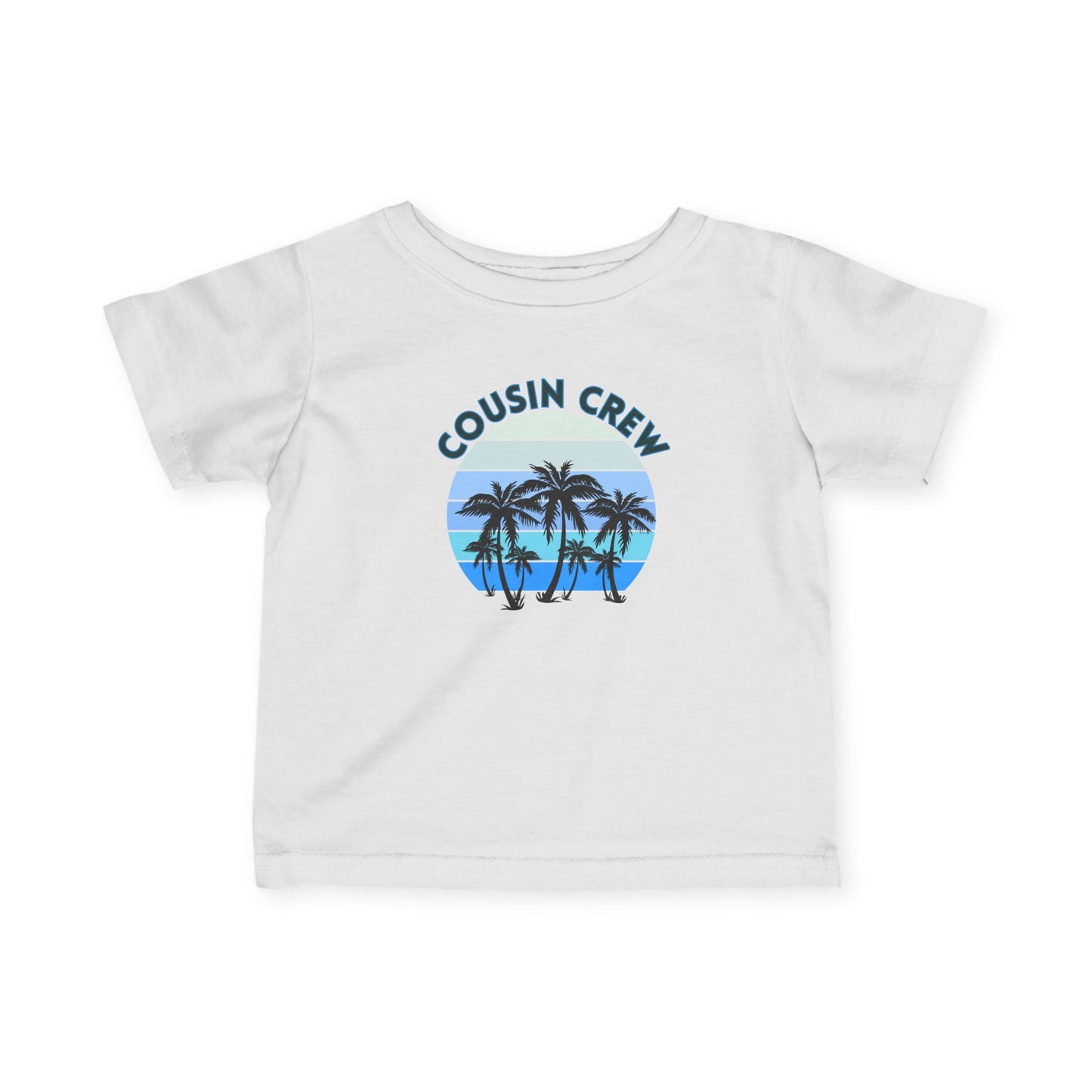 Cousin Crew Infant Tee, Cute Baby T-Shirt, Summer Vibes- Mini Collection