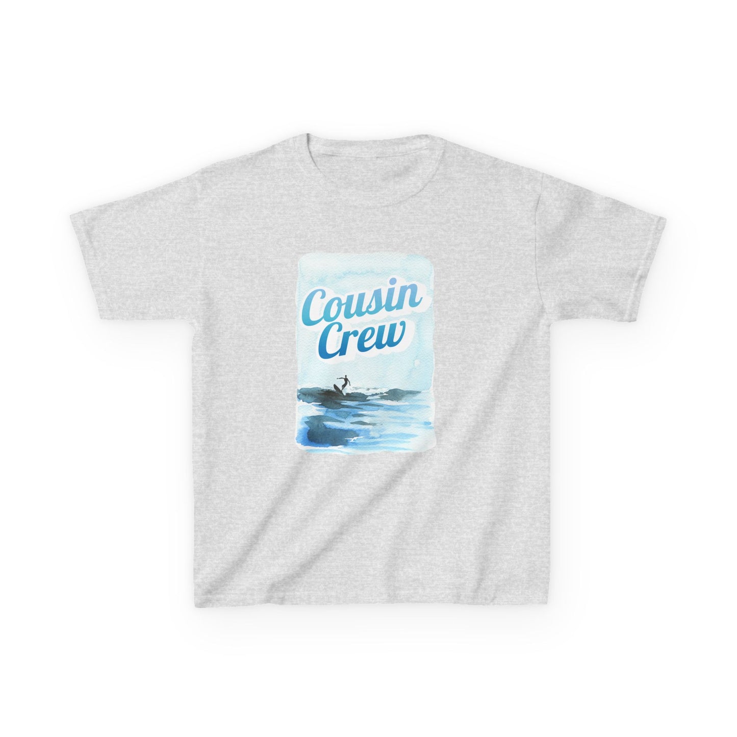 Cool Cousin Crew Kids Tee - Summer Fun, Family Gatherings, Beach Days, Mini Collection