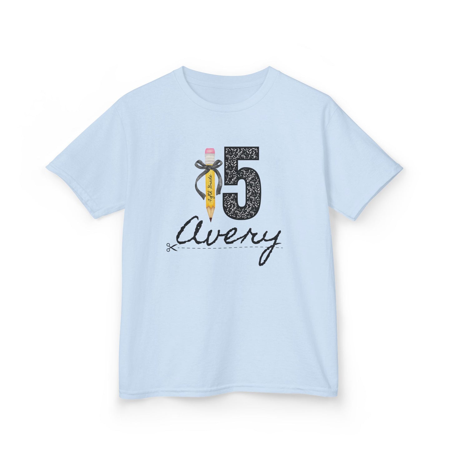 5th Grade- Personalized Kids Tee - Back to School